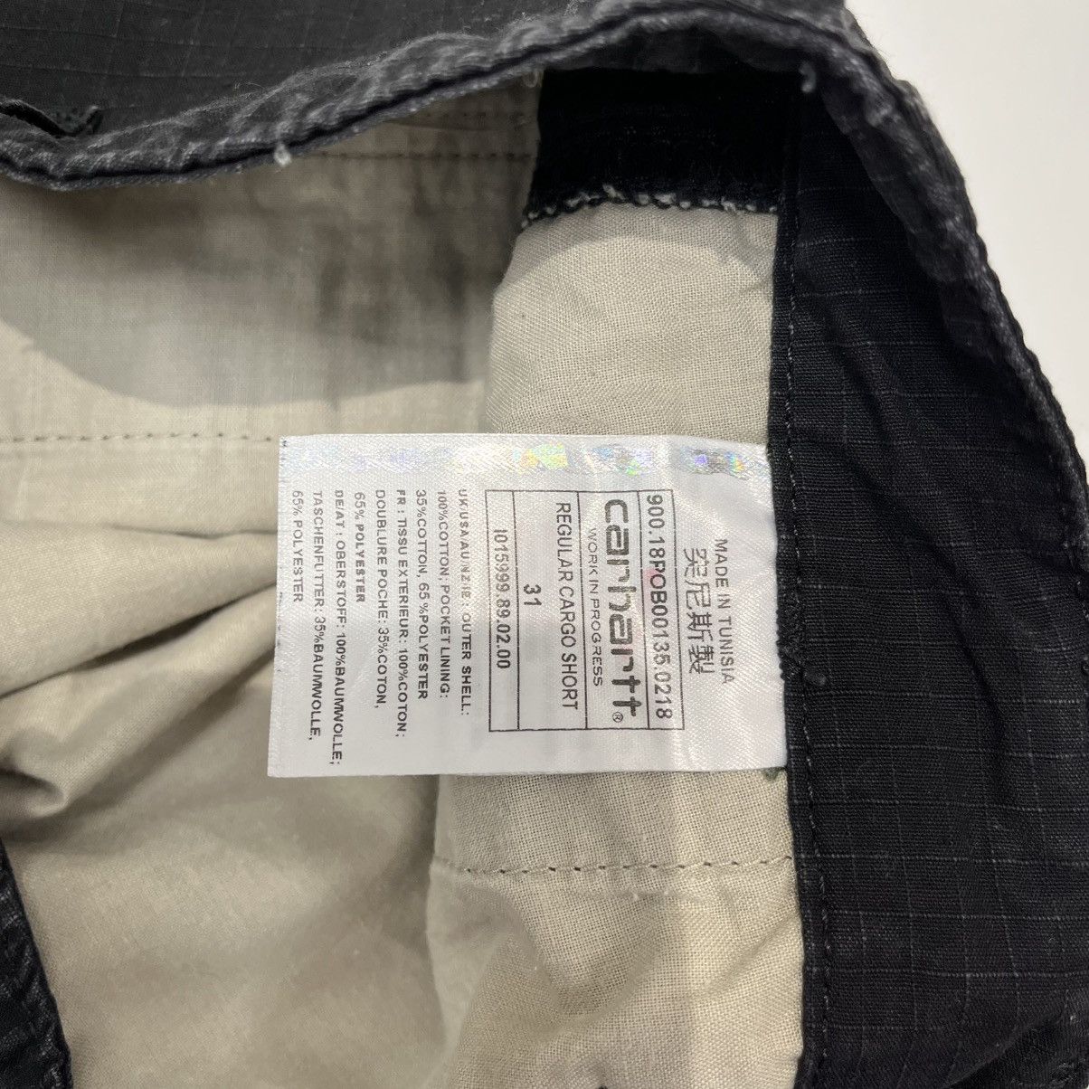 Carhartt Wip Carhartt WIP Shorts Black Size US 31 - 4 Thumbnail