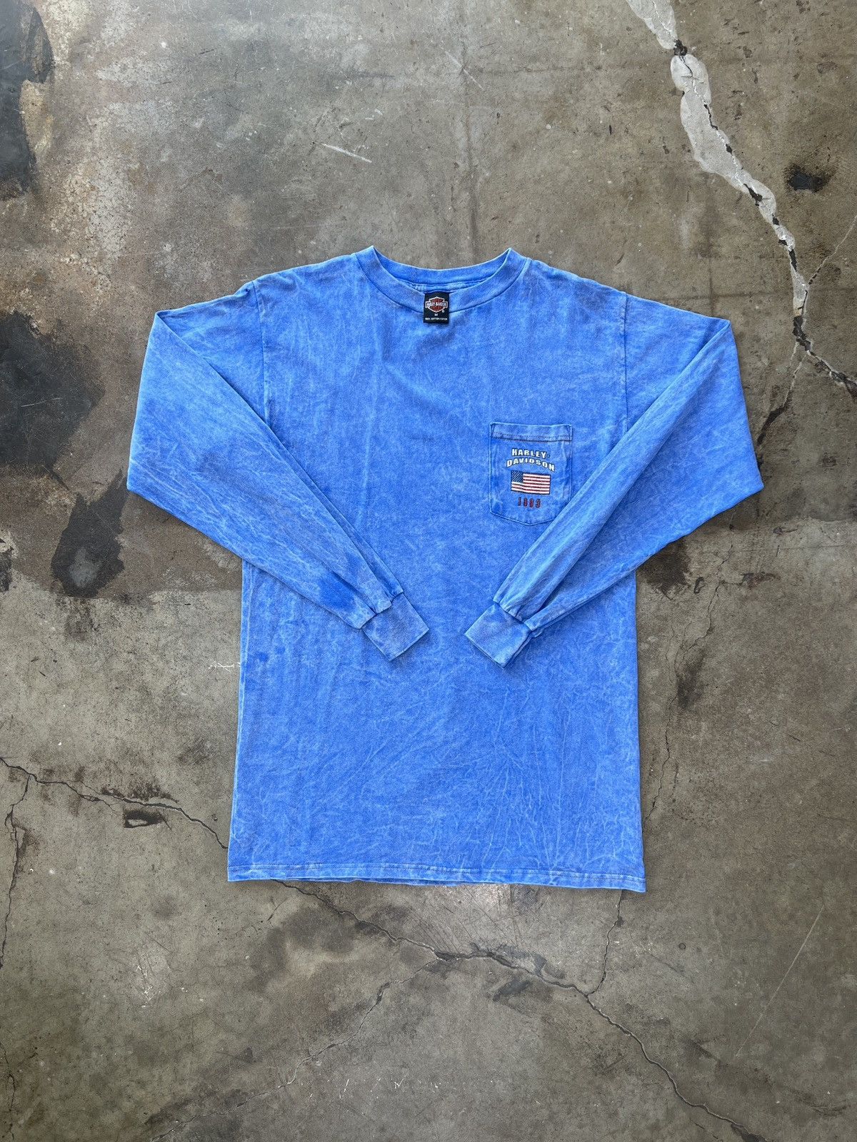 Vintage Vintage Harley Davidson Santa Fe New Mexico LS Tee Medium Size US M / EU 48-50 / 2 - 5 Thumbnail