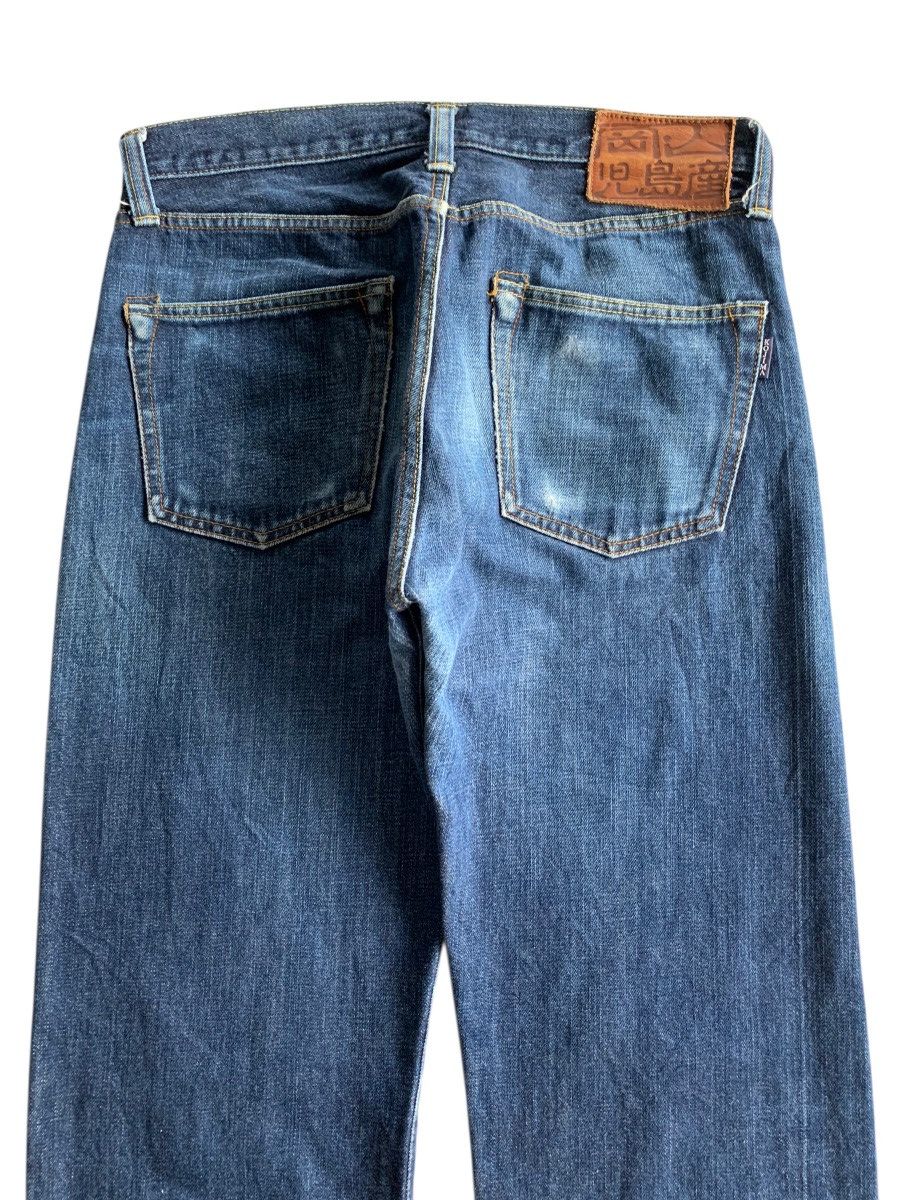KOJIMA GENES KOJIMA SELVEDGE BUTTON FLY FADED JAPANESE DISTRESSED DENIM Size US 30 / EU 46 - 6 Thumbnail
