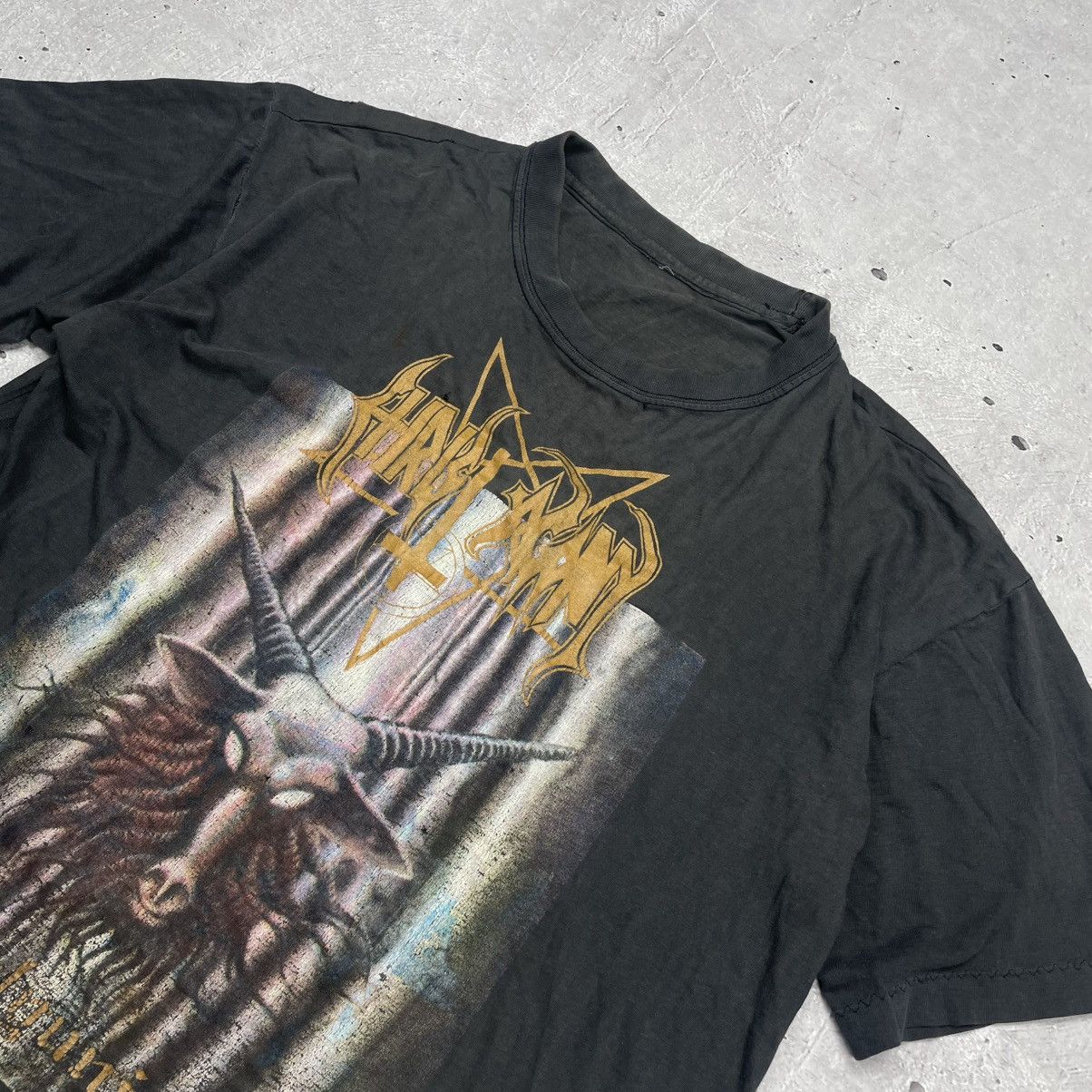 🔥Ultra Rare🔥 Christ Agony 90’s Black metal T-shirts