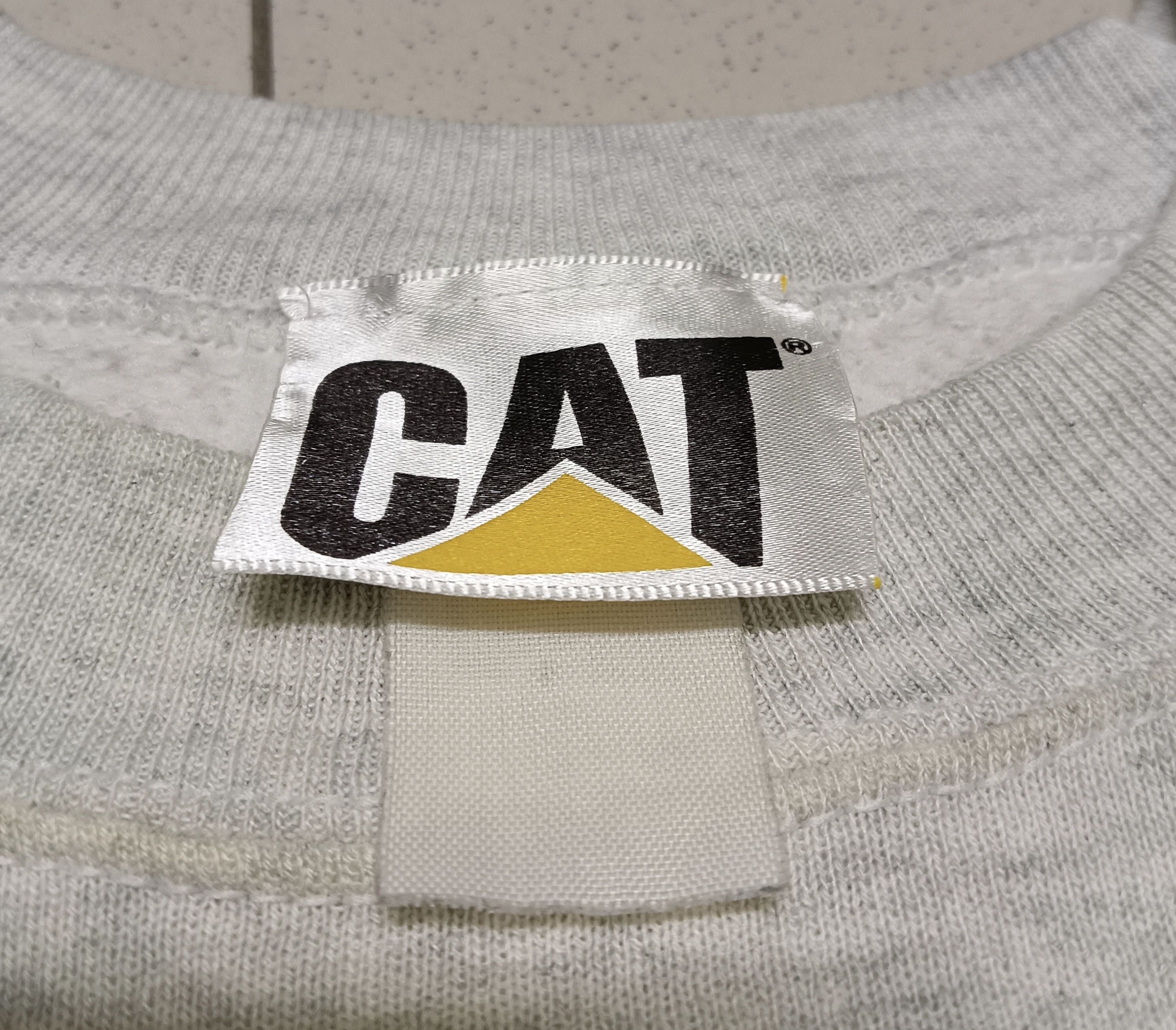 Caterpillar Vintage 90s CAT Caterpillar Sweatshirt Size US S / EU 44-46 / 1 - 5 Thumbnail