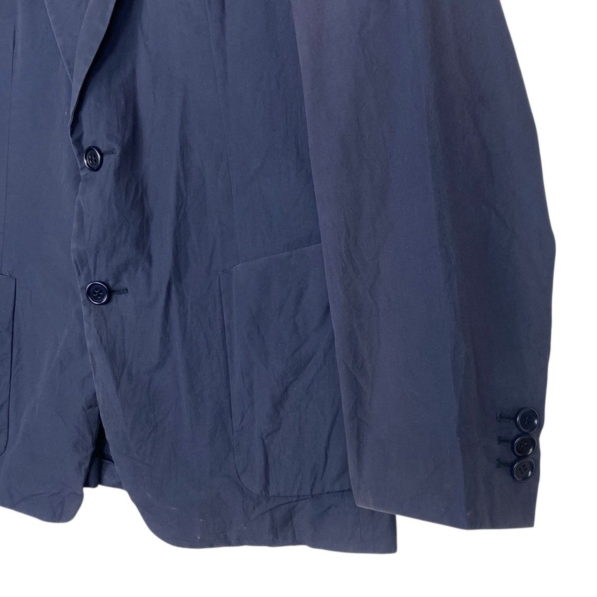 Prada 💥PRADA NAVY BLUE POPLIN COTTON JACKET Size US L / EU 52-54 / 3 - 5 Thumbnail