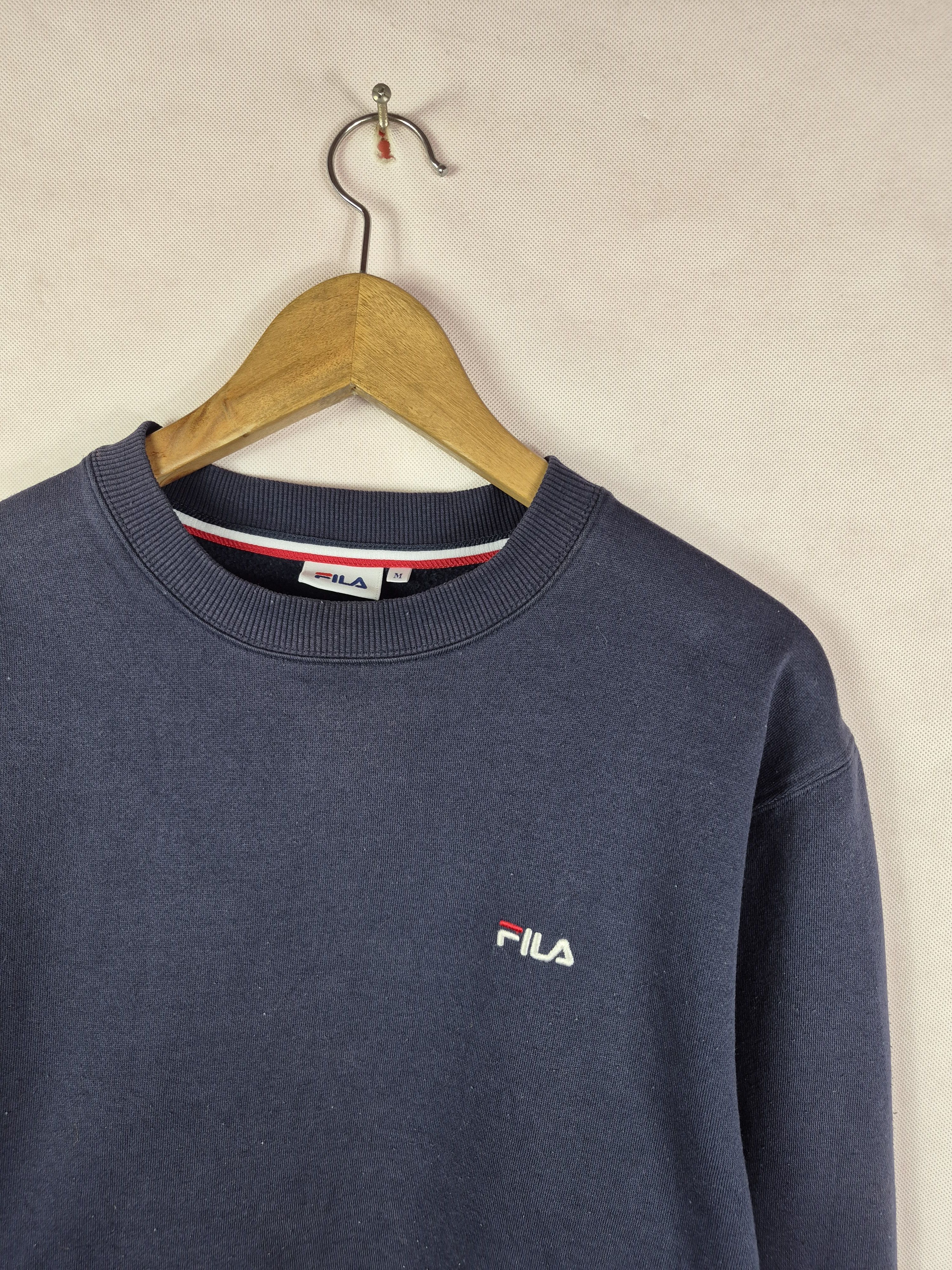 Fila 🔥 Fila Small Logo Sweatshirt Jumper Size US M / EU 48-50 / 2 - 2 Thumbnail
