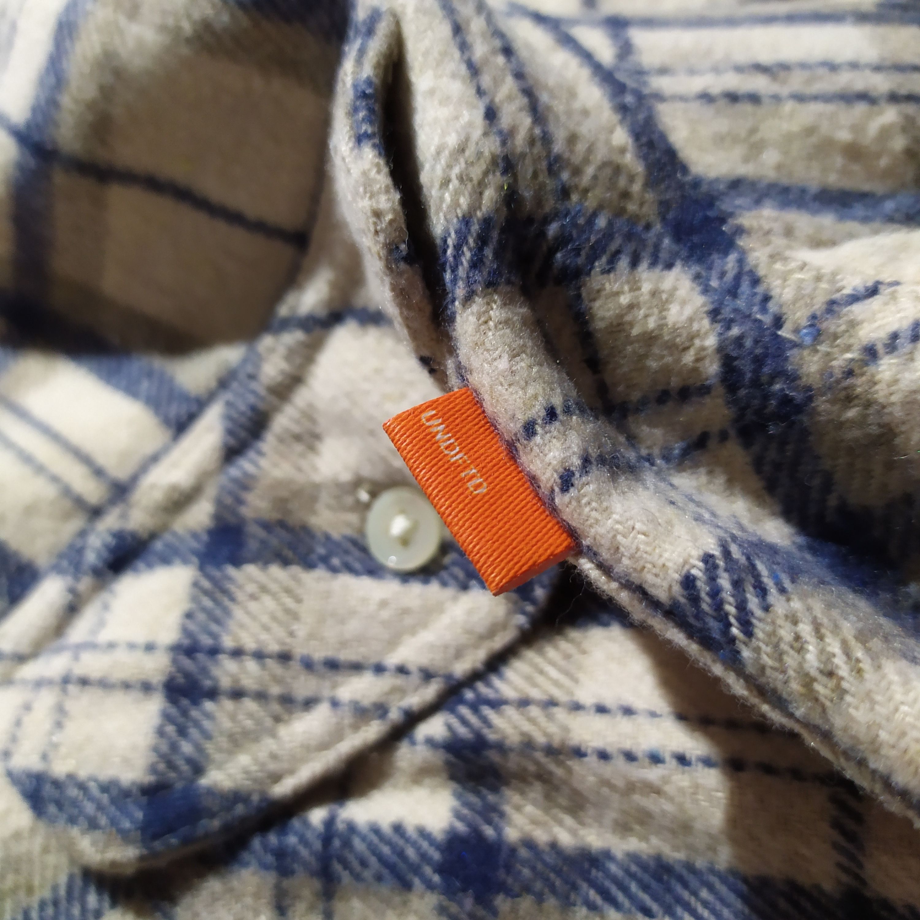 Undefeated UNDEFEATED FLANNEL SHIRT - JP20010 "White" Size US L / EU 52-54 / 3 - 9 Thumbnail