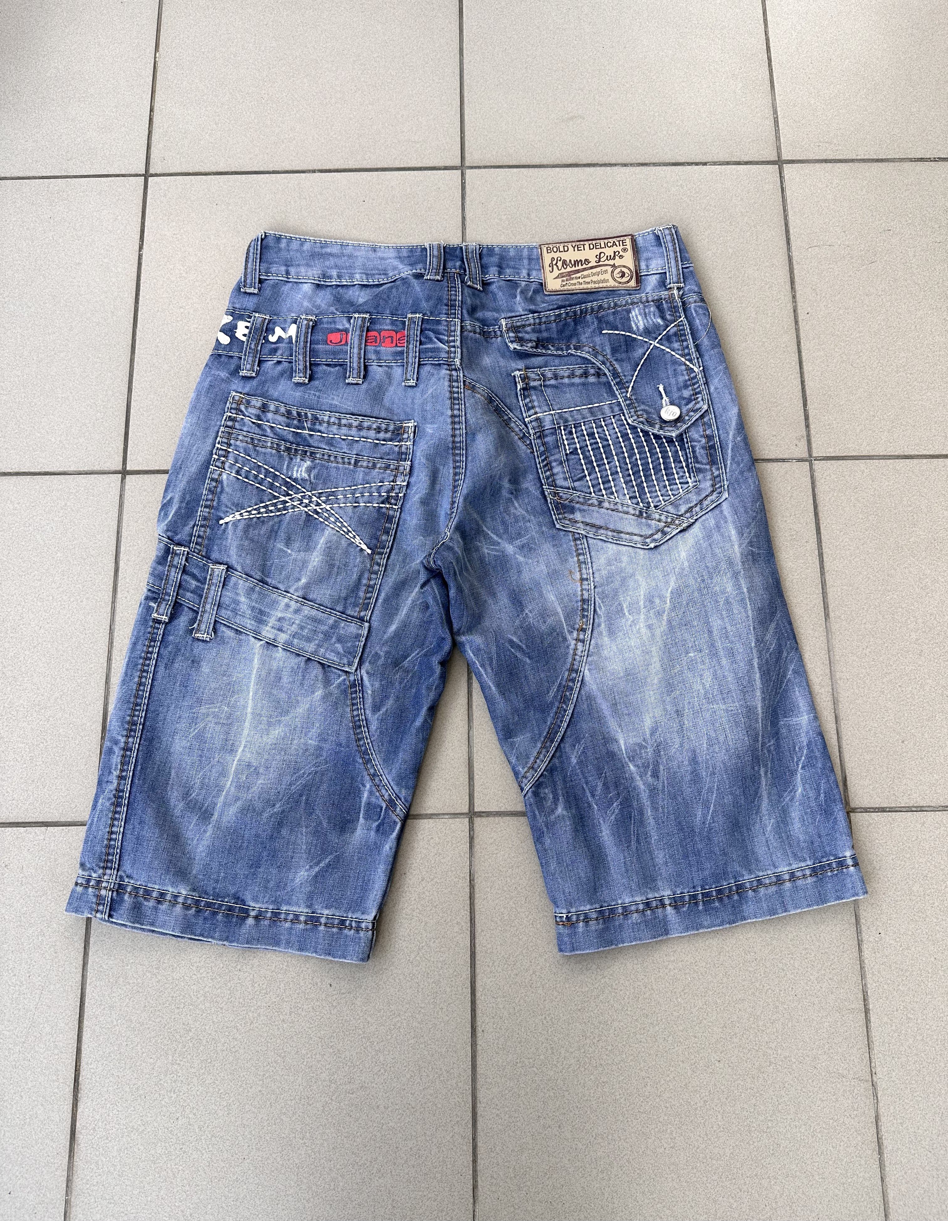 Vintage Vintage hip hop rap baggy shorts denim Kosmolupo Size US 30 / EU 46 - 1 Thumbnail