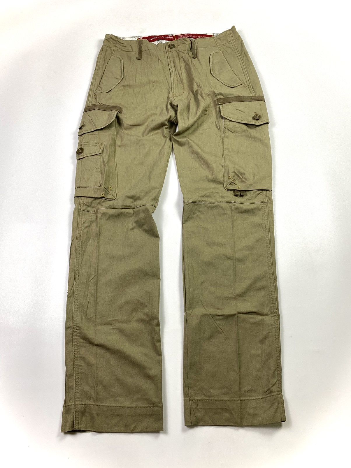 If Six Was Nine × Japanese Brand × Le Grande Bleu (L.G.B.) edwin vintage model cargo pant Size US 32 / EU 48 - 2 Thumbnail