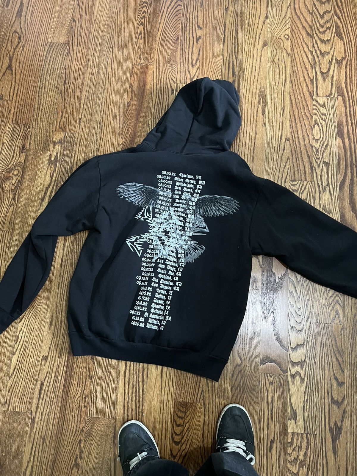 Band Tees × Destroy Lonely × Ken Carson RARE Ken Carson X-MAN TOUR ‘THE END’ Hoodie Size US L / EU 52-54 / 3 - 3 Thumbnail