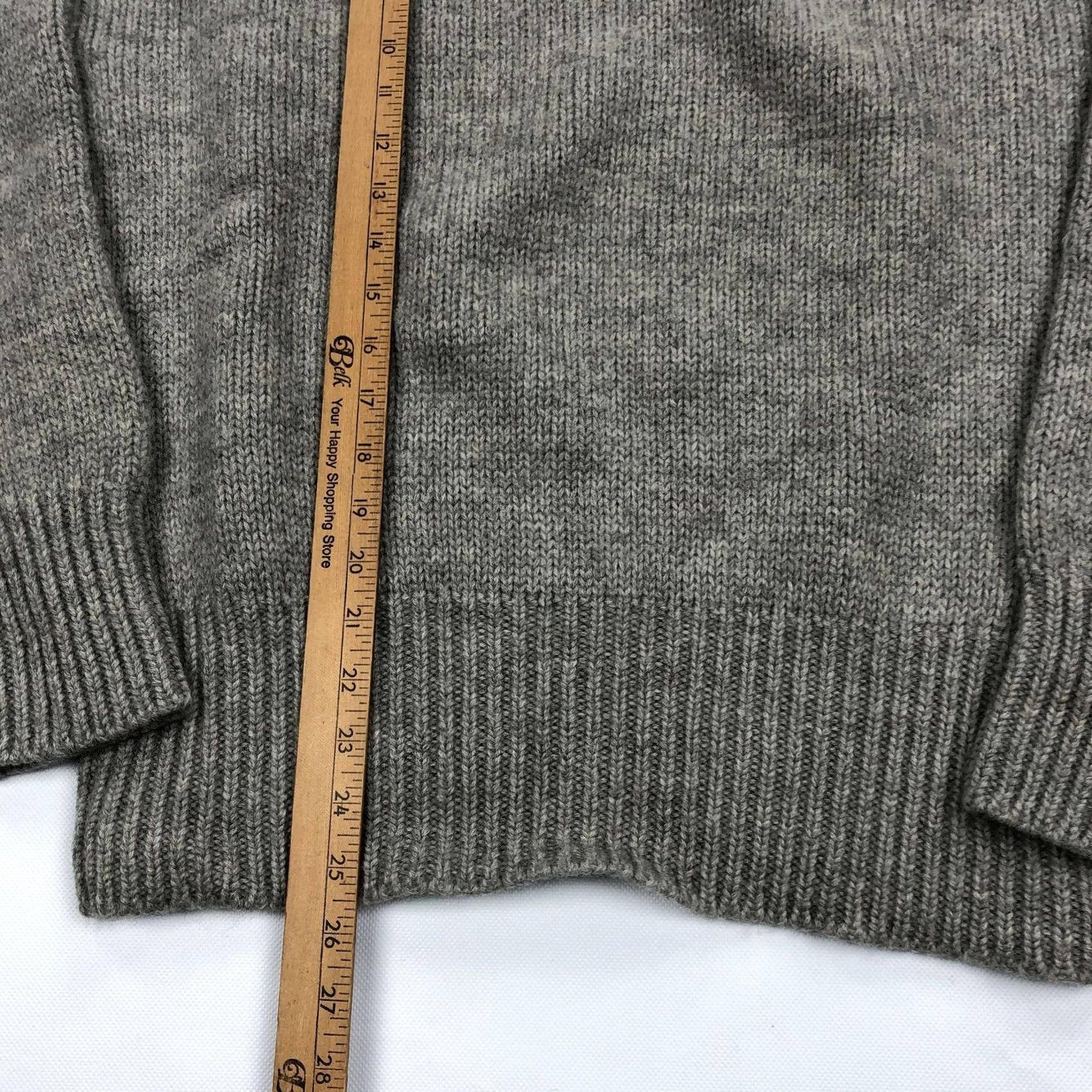 Polo Ralph Lauren Polo Ralph Lauren Sweater Knit 100 Wool Crew Neck L Gray Vintage 80s Size US L / EU 52-54 / 3 - 4 Thumbnail