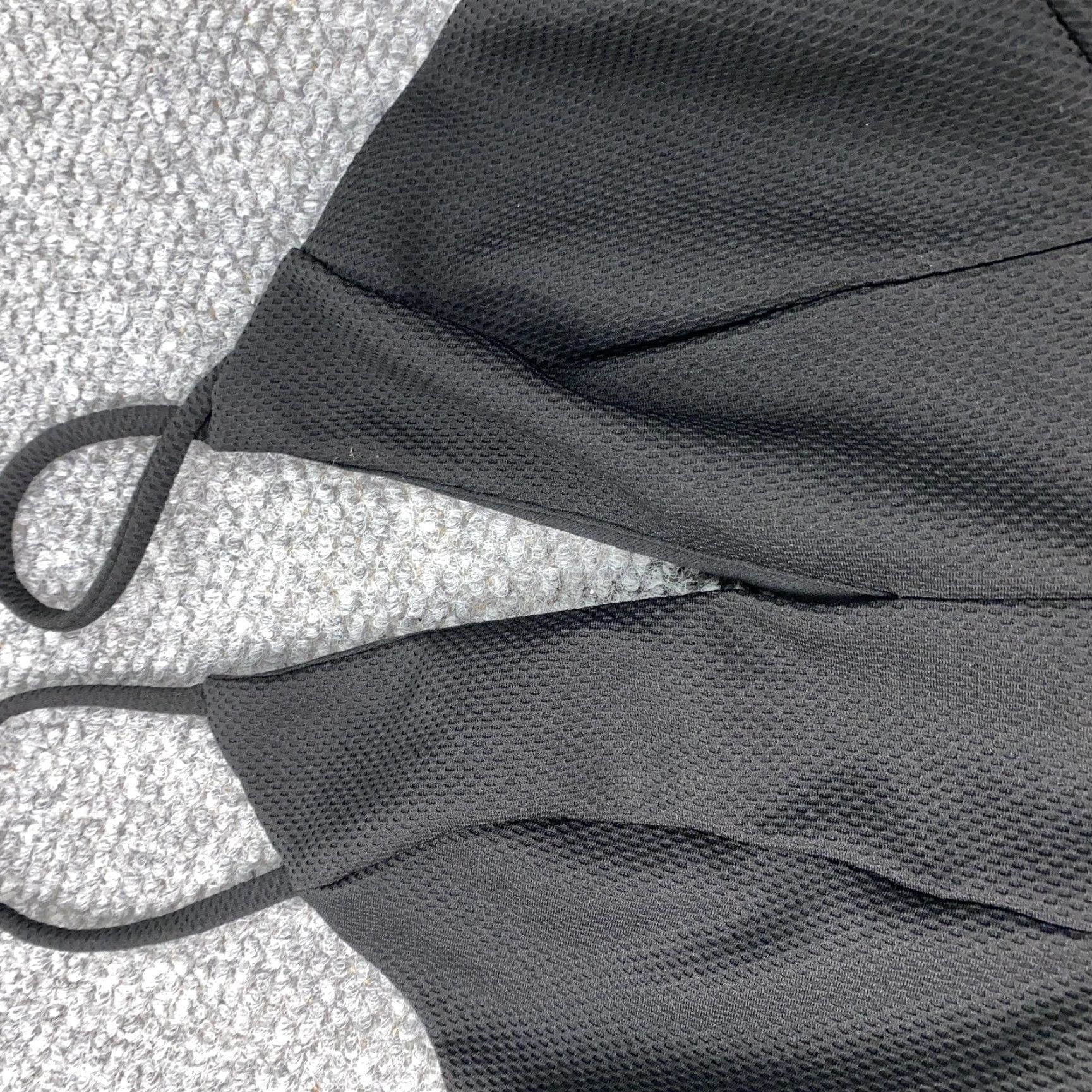 Lulus Lulus Dress Womens Small Black Flare Mini Cocktail Party Strappy Textured Layered Size M / US 6-8 / IT 42-44 - 7 Thumbnail