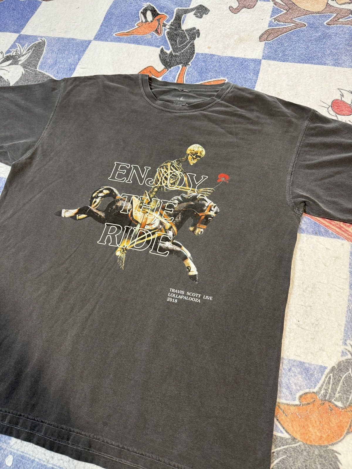Travis Scott Travis scott lollapalooza astroworld tee Size US XL / EU 56 / 4 - 2 Thumbnail
