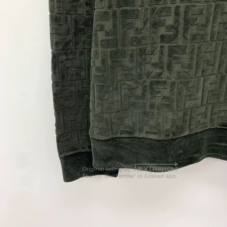 Fendi Fendi Military green logo letter embossed full print cotto Size US M / EU 48-50 / 2 - 4 Thumbnail
