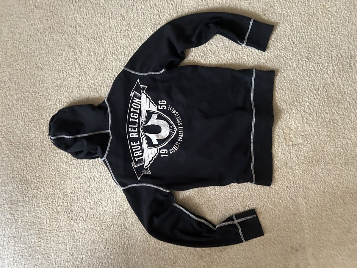 True Religion Black old 2013 truy hoodie Size US M / EU 48-50 / 2 - 2 Thumbnail