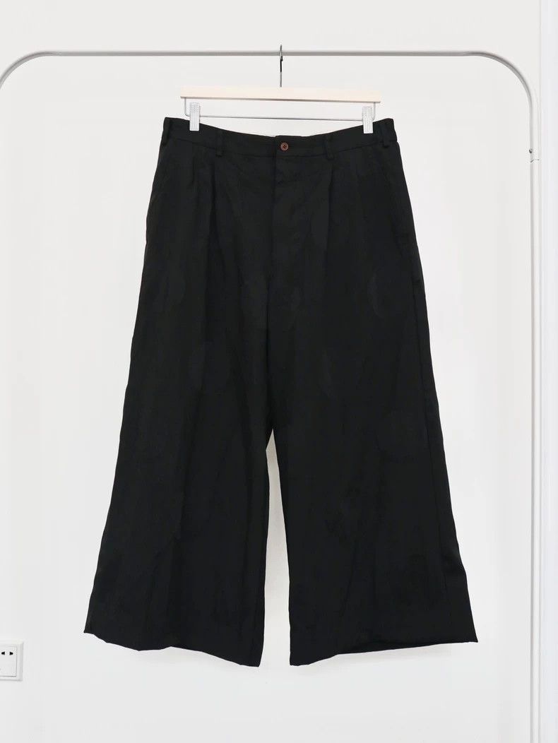 Comme des Garcons black polka dot wide-leg pants Size US 28 / EU 44 - 8 Thumbnail
