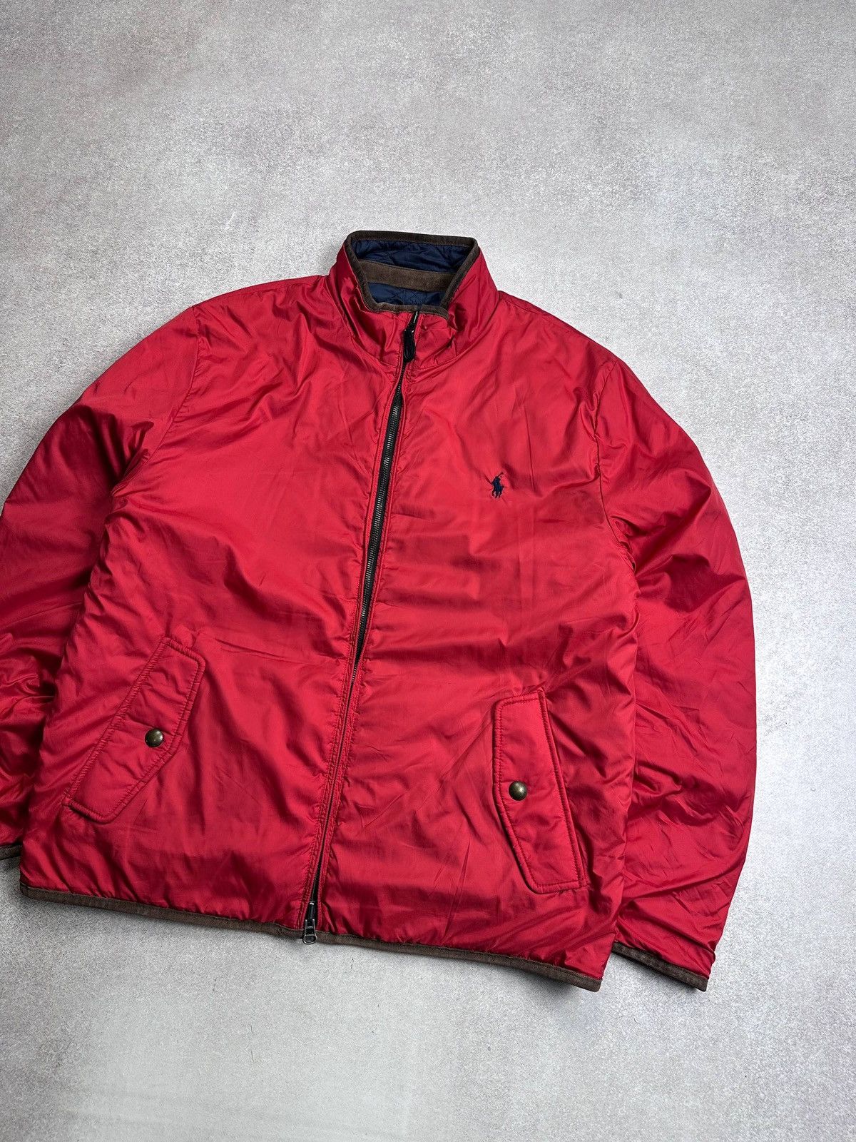 Polo Ralph Lauren Vintage Polo Ralph Lauren Reversible Puffer Jacket L Size US L / EU 52-54 / 3 - 7 Thumbnail