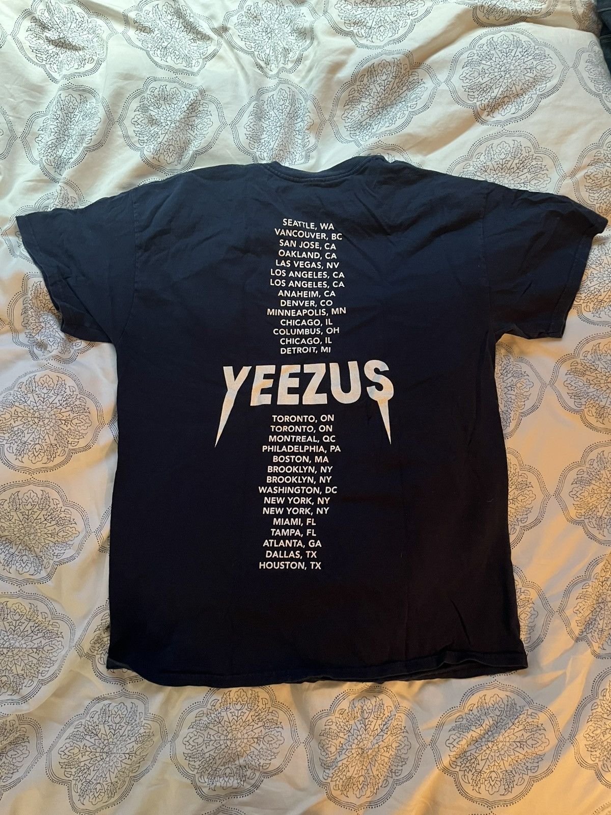Yeezy Kanye West Yeezus Tour Band Tee Size US L / EU 52-54 / 3 - 3 Thumbnail