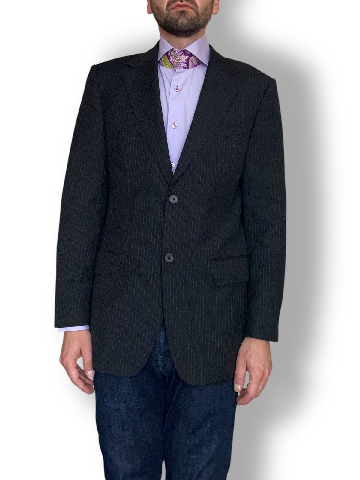 Hugo Boss Hugo Boss x Wool x Cashmere x Mohair x Blazer x Suit Size 48R - 1 Thumbnail
