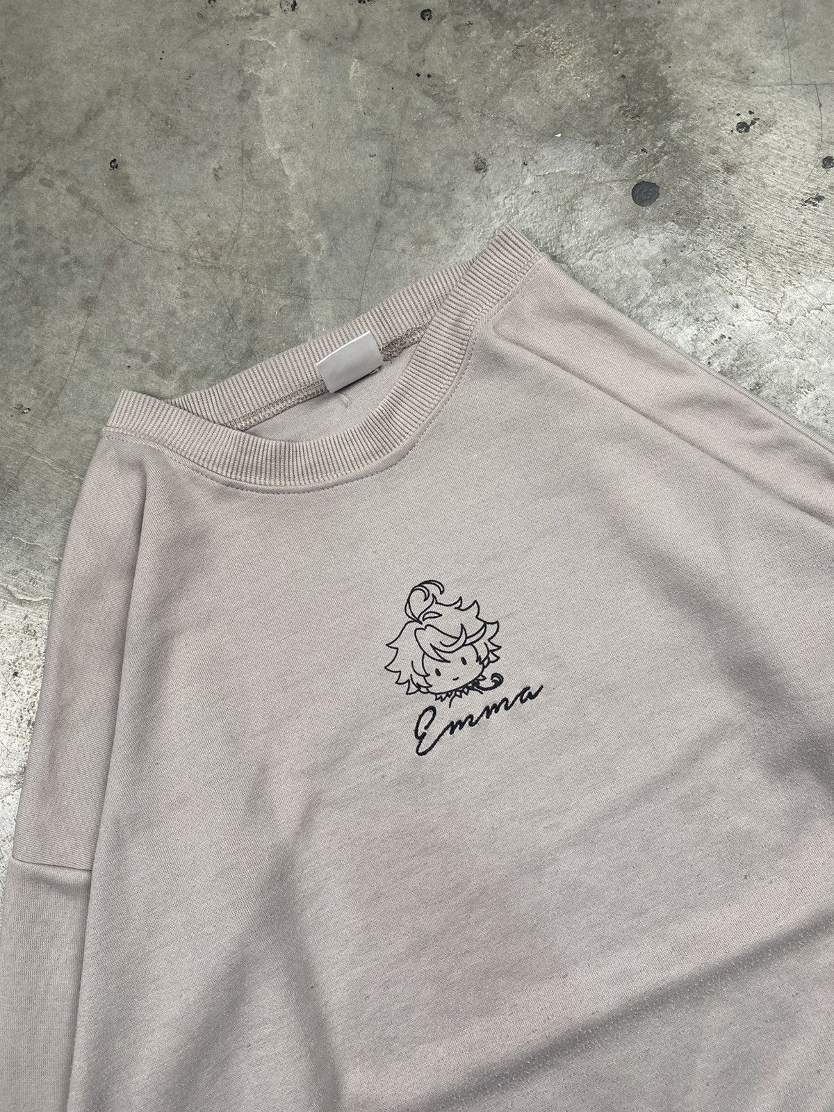 Anime × Japanese Brand y2k The Promised Neverland Enma Boxy Crewneck Size US M / EU 48-50 / 2 - 2 Thumbnail