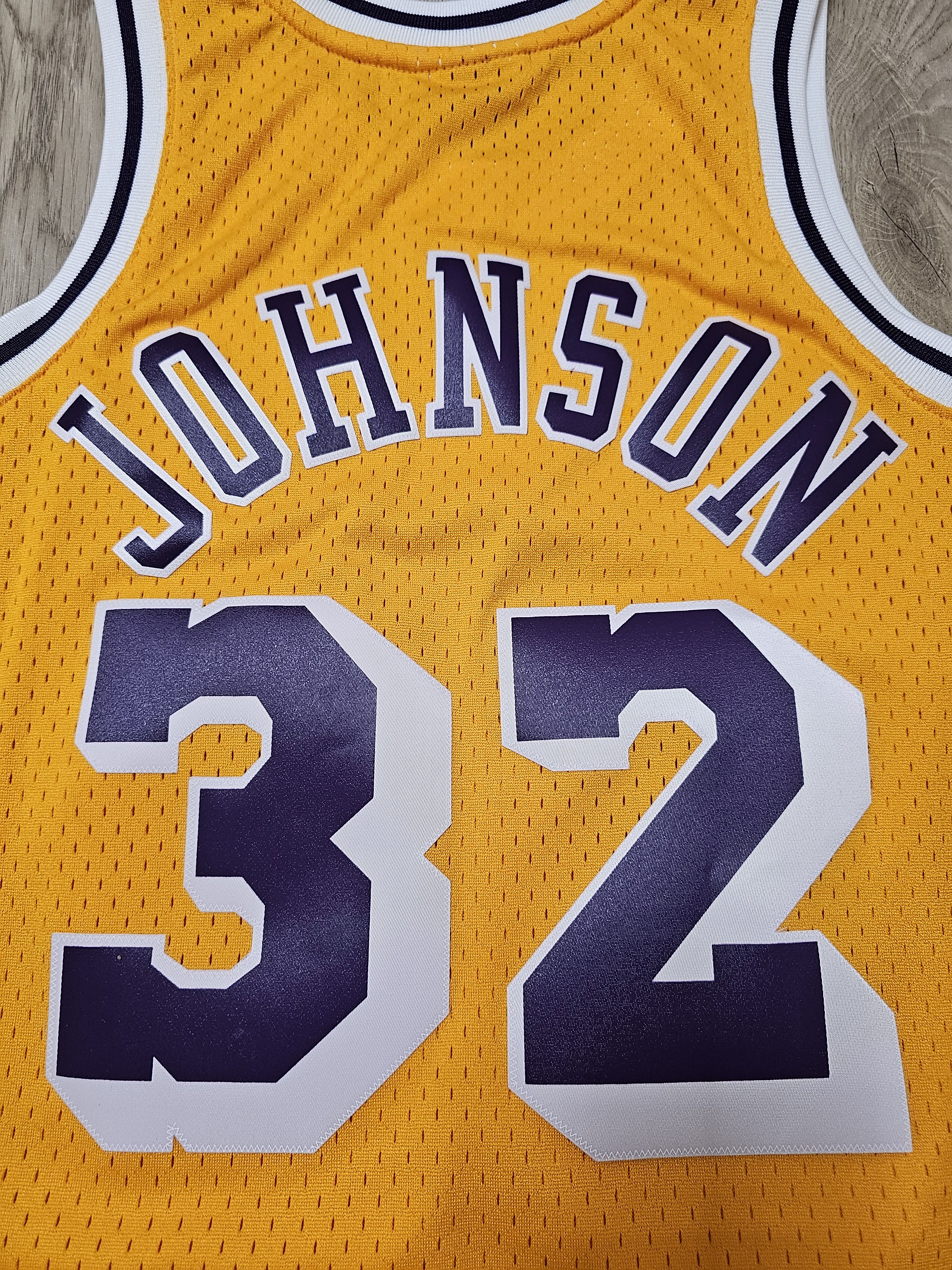 Mitchell & Ness × NBA × Vintage MAGIC JOHNSON 1984 JERSEY LAKERS JERSEY BASKETBALL SHIRT Size US S / EU 44-46 / 1 - 4 Thumbnail
