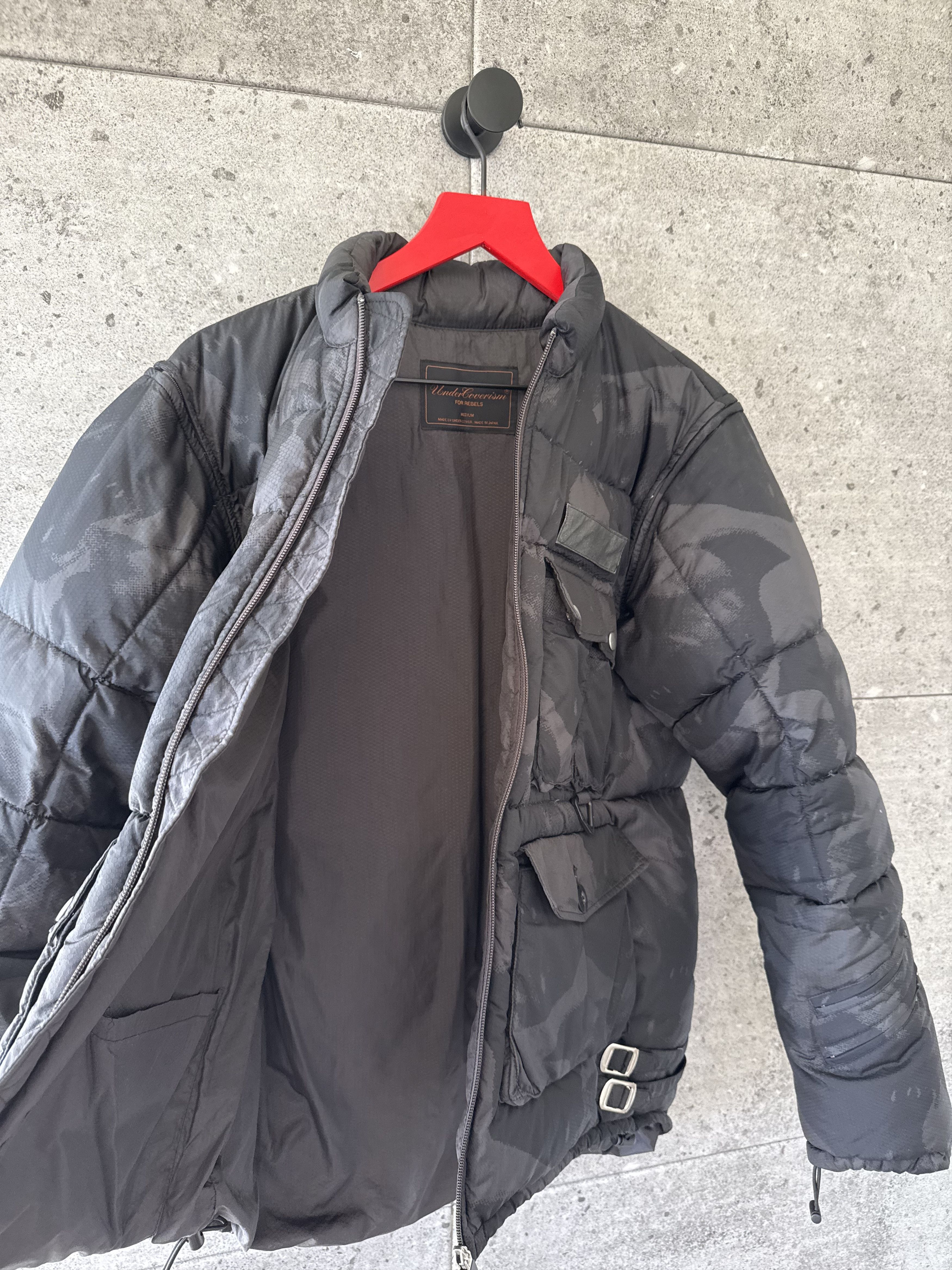 Undercover Undercover AW03 paper dolls Rottweiler camo puffer jacket Size US M / EU 48-50 / 2 - 3 Thumbnail