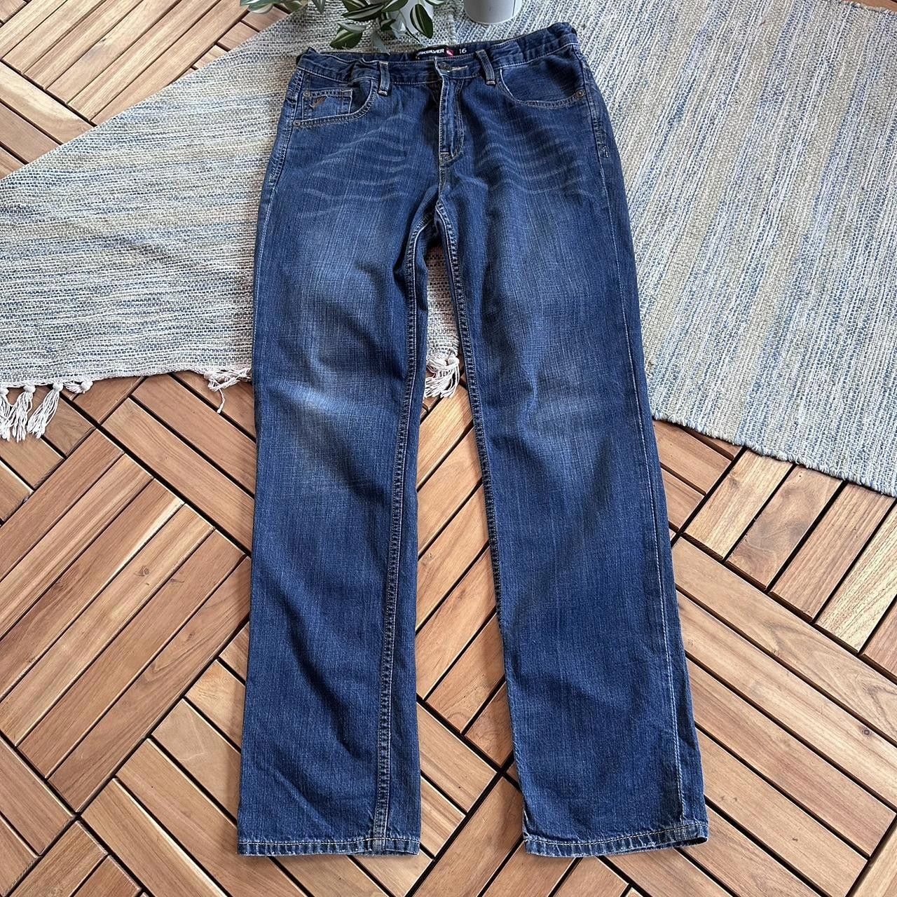 Quiksilver Vintage Y2K Quiksilver Surfwear Denim Pants Trousers Size 38" / US 16 / IT 52 - 4 Thumbnail