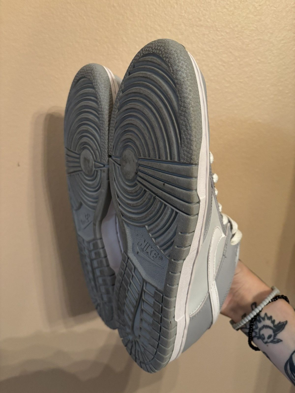 Nike Nike Dunk Low GS 'Pure Platinum Wolf Grey' Size US 6.5 / EU 39-40 - 5 Thumbnail