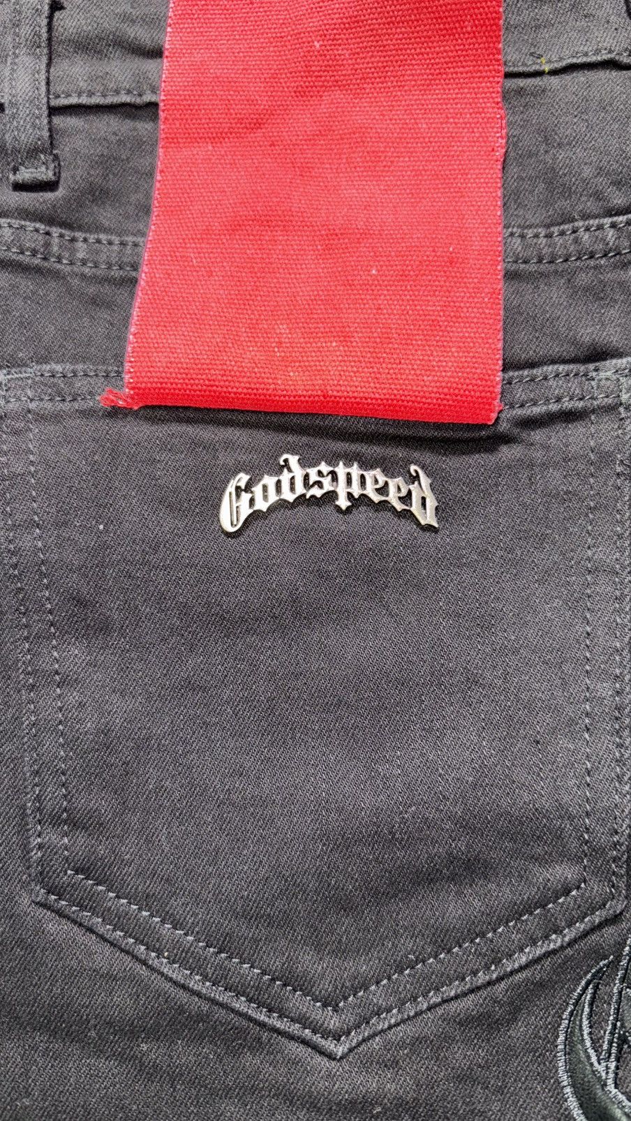 Godspeed Godspeed Infinity Denim Shorts Size US 30 / EU 46 - 4 Thumbnail