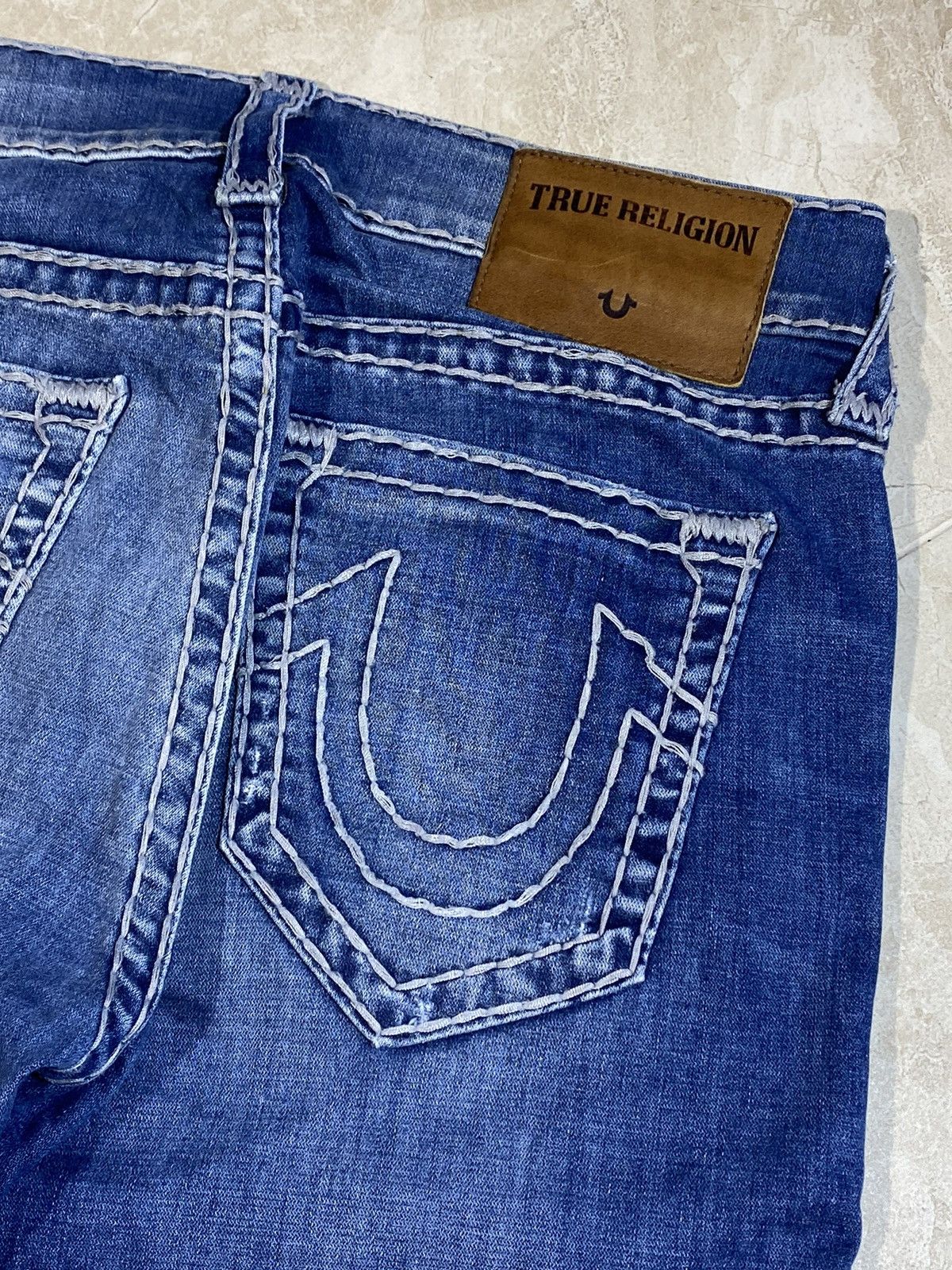 Japanese Brand × True Religion True Religion Relaxed Skinny Denim Jeans Size 31 Size US 31 - 4 Thumbnail