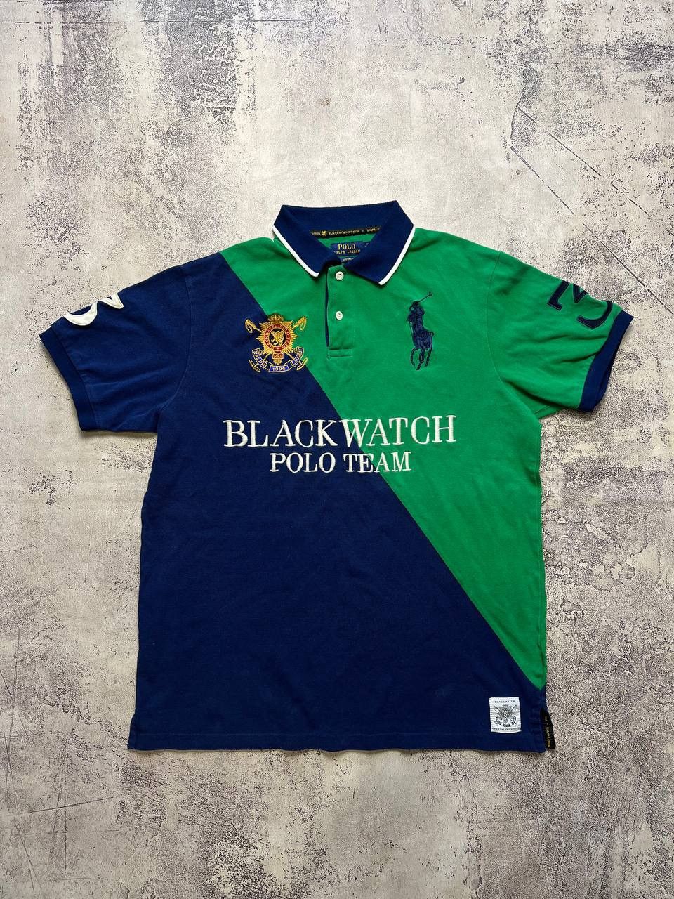トップス Ralph Lauren BLACK WATCH POLO TEAM xs BlackWatch Custom Fit Polo
