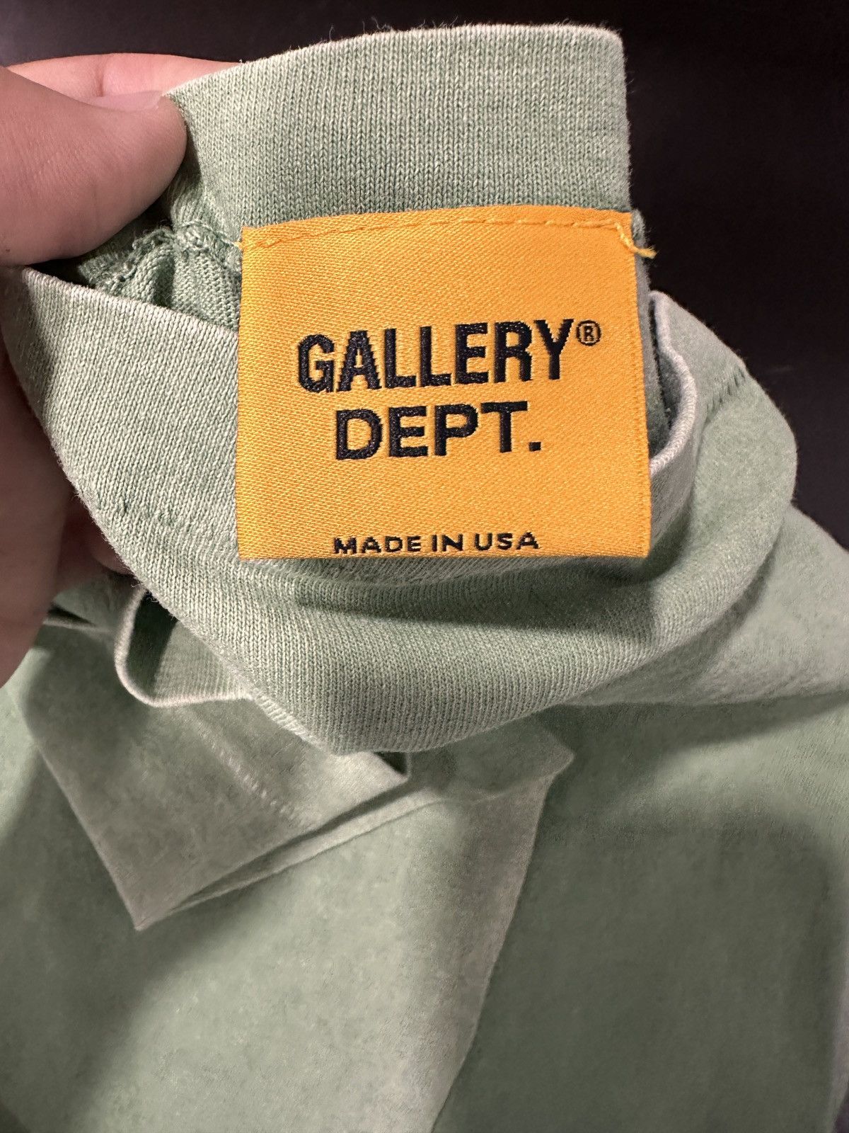 Gallery Dept. Gallery Dept. Vintage Logo Tee “ Kelly Green “ Size US XL / EU 56 / 4 - 7 Thumbnail