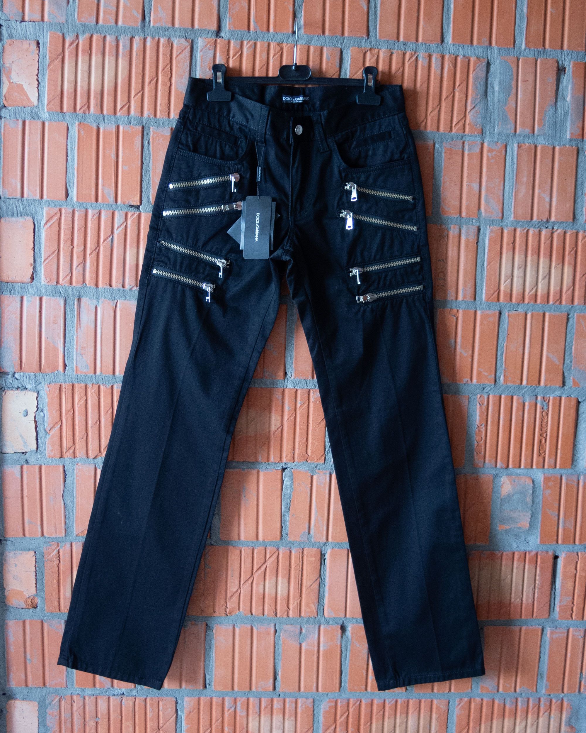 Dolce & Gabbana Dolce & Gabbana zipper pants Size US 30 / EU 46 - 1 Thumbnail