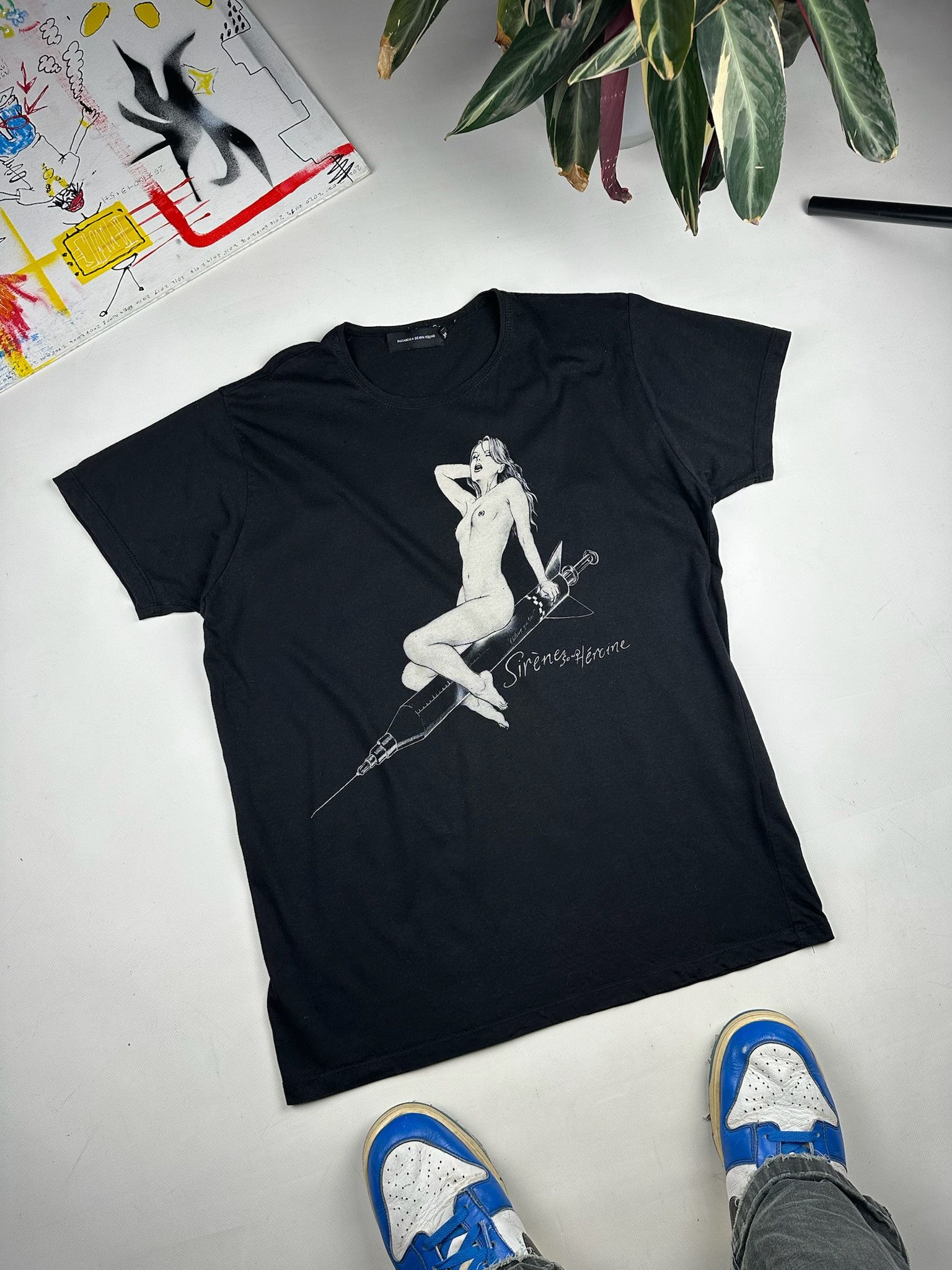 Vintage Boobs Sexy Girl Nudie PornStar tee drugs acid