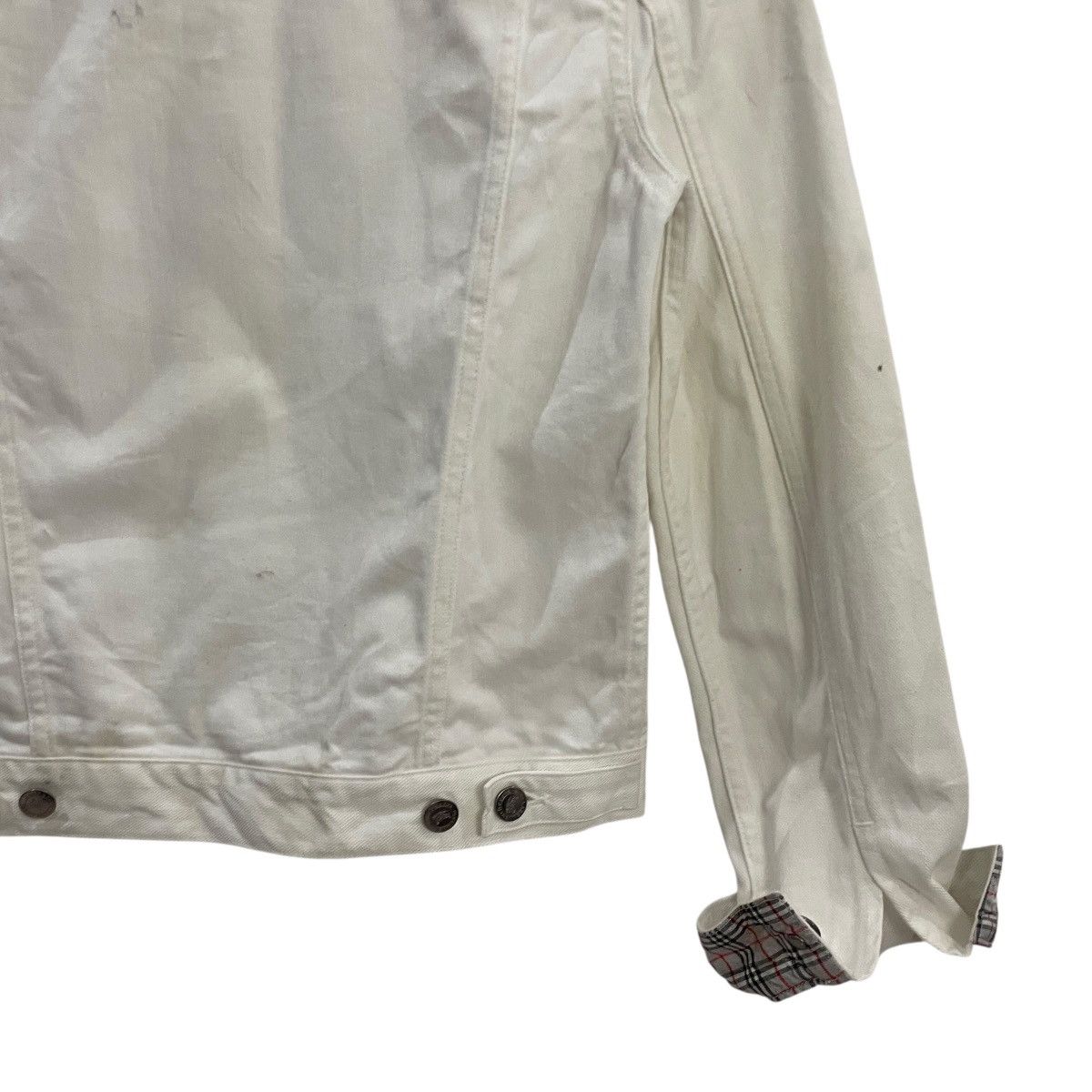 Burberry Vintage 90s Burberry’s Blue Label Denim Jacket Size M / US 6-8 / IT 42-44 - 10 Thumbnail