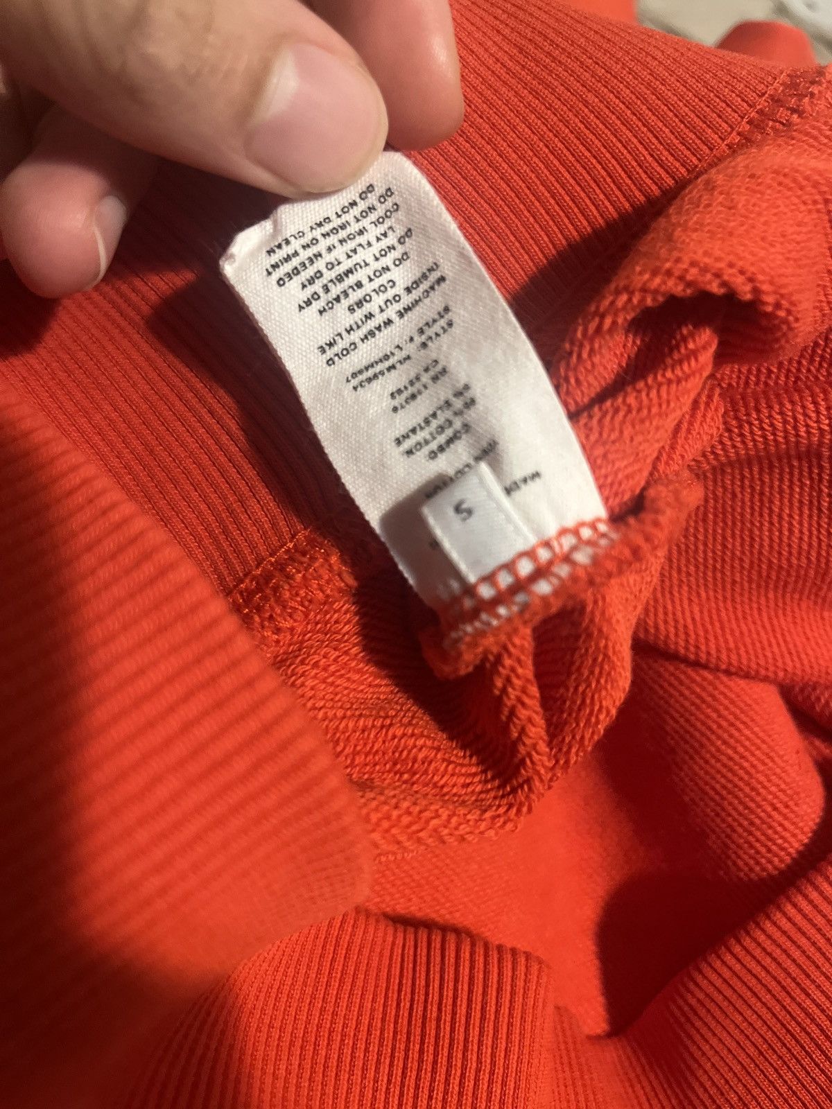 Helmut Lang Red helmut Lung hoodie Size US S / EU 44-46 / 1 - 1 Thumbnail