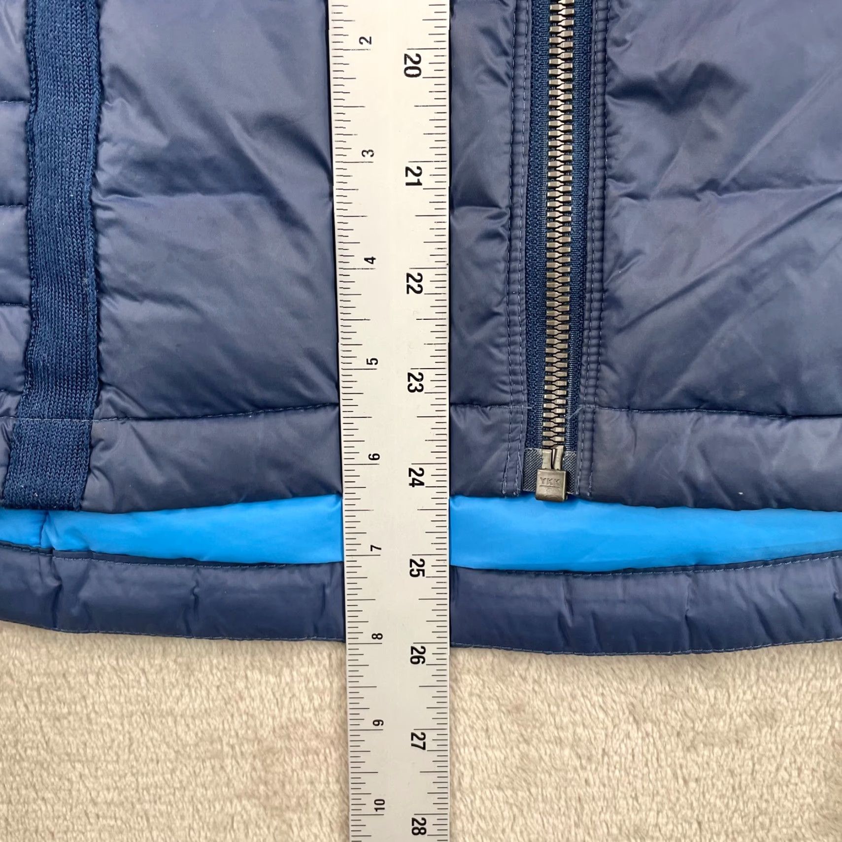 Vintage VINTAGE? No — Kuhl Projekt Goose Down Hooded Vest Women XS Blue Full Zip Pockets Warm Size XS / US 0-2 / IT 36-38 - 7 Thumbnail