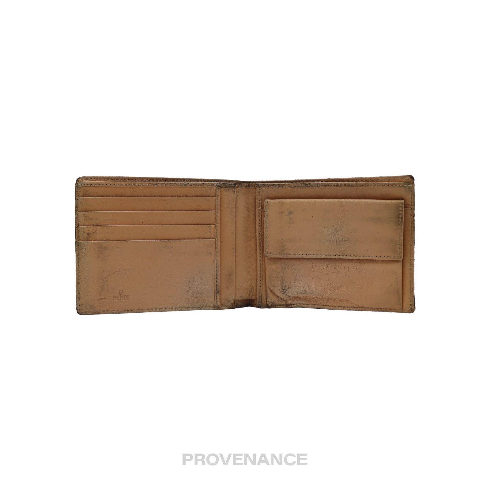 Fendi 🔴 Fendi Bifold Wallet - Micro FF Zucca Size ONE SIZE - 5 Thumbnail