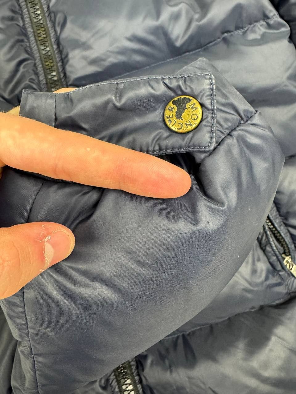 Moncler Himalaya Down Puffer Jacket Vintage Big Logo