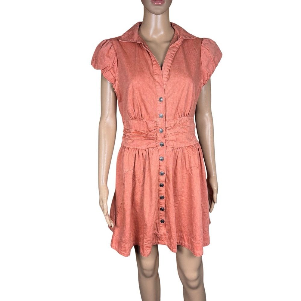 Free People New Free People Chester Mini Lightest Rose Dress Size S Size S / US 4 / IT 40 - 3 Thumbnail