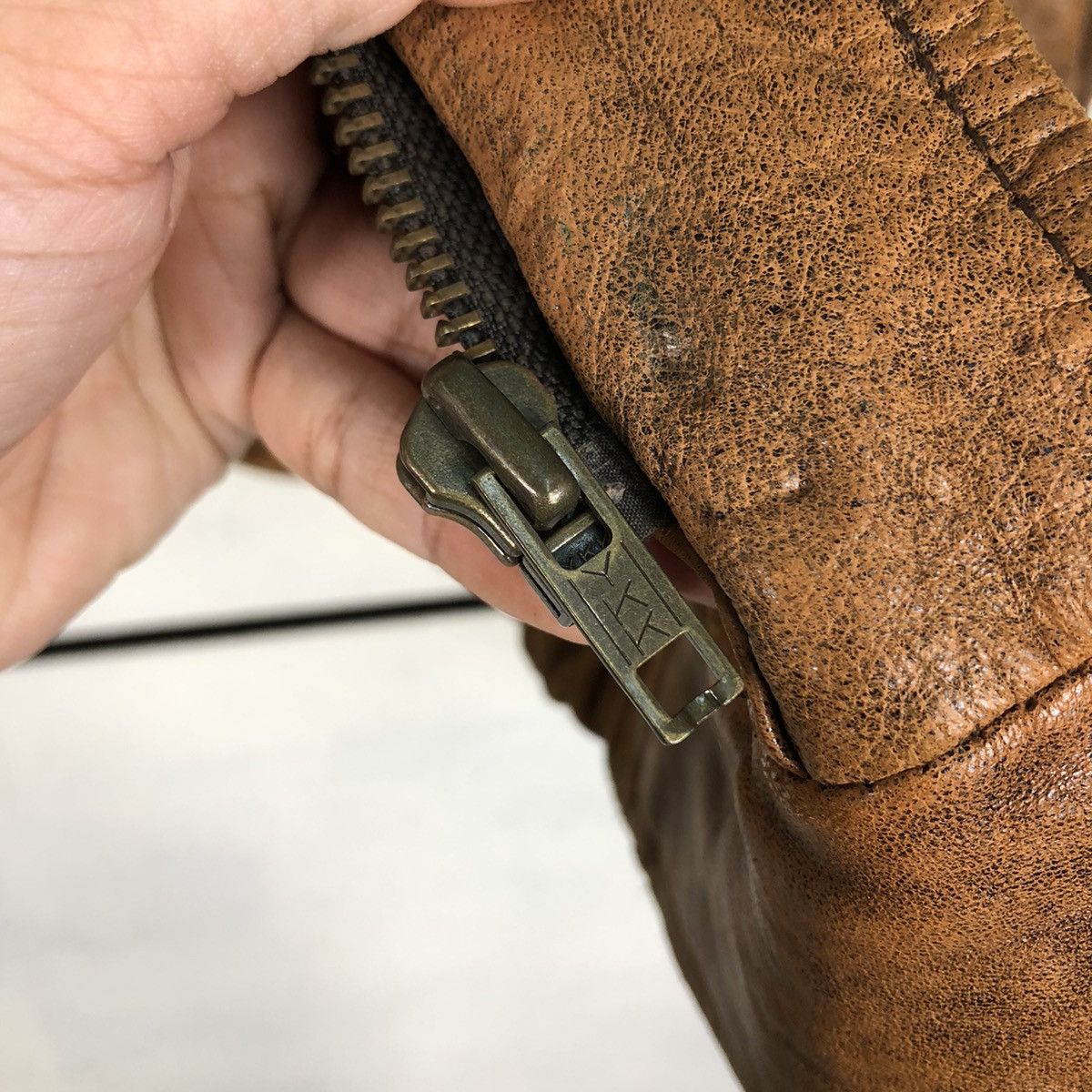 Japanese Brand 📌Vintage Military Design Leather Jacket SoffIce Full Print Size US L / EU 52-54 / 3 - 17 Thumbnail
