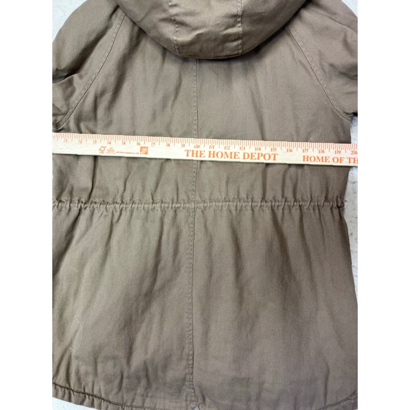 Vintage Collection B Hooded Anorak Jacket Womens L Camel Polyester Fur Trim Winter Hooded Casual Outdoor Size L / US 10 / IT 46 - 5 Thumbnail