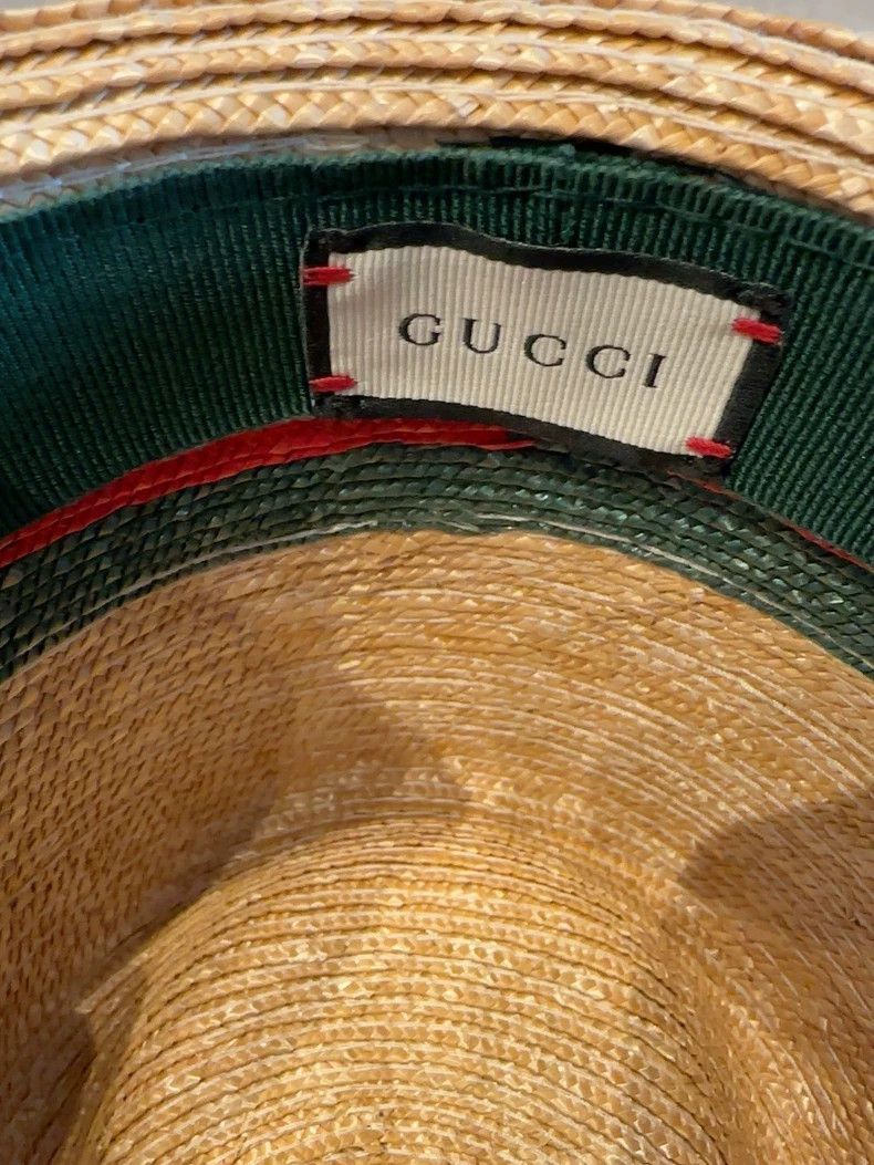Gucci Gucci Size M Classic little straw hat 2503-Nextarrow Size ONE SIZE - 5 Thumbnail