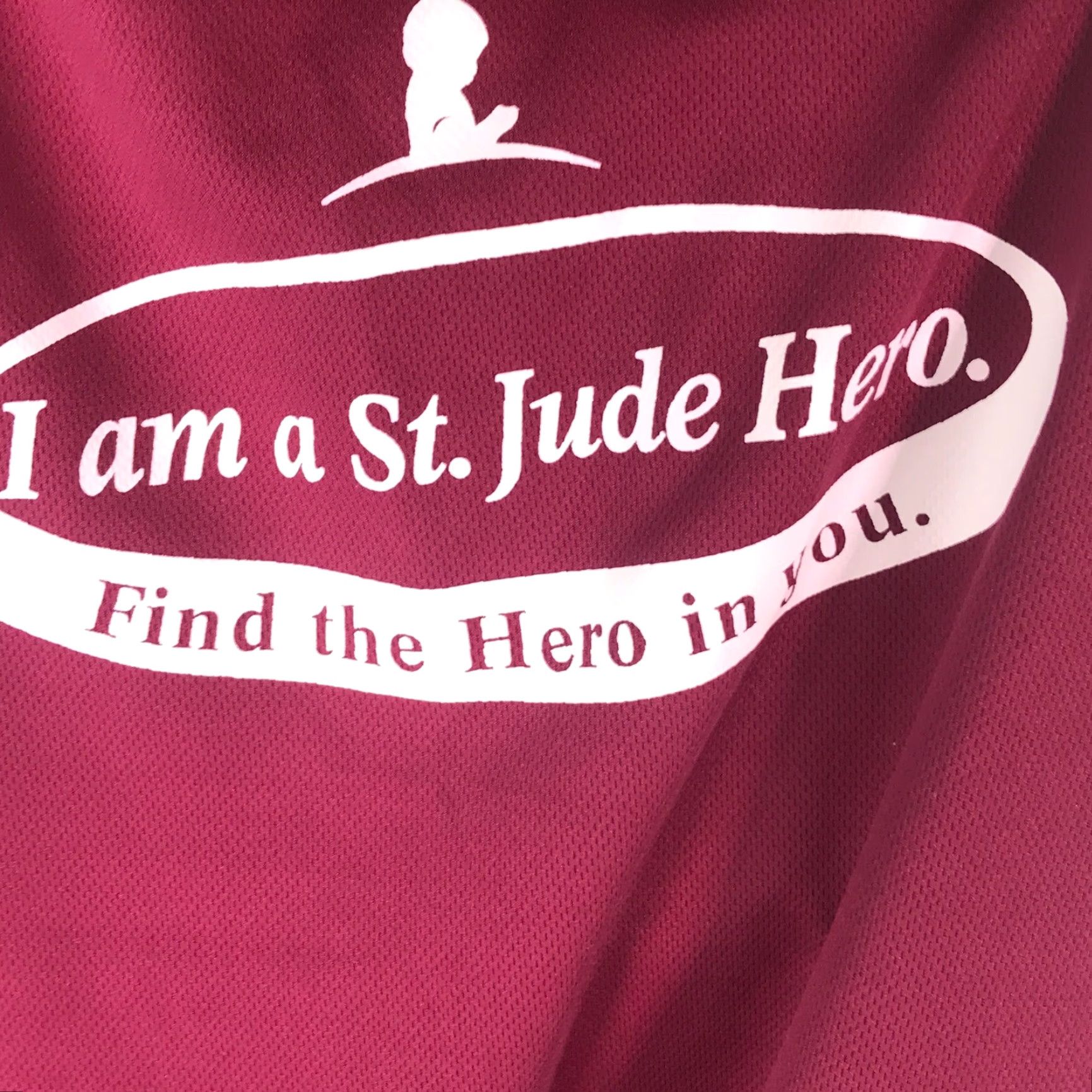 Vintage Womens Tank Maroon XL I Am A St Jude Hero Find The Hero In You Graphic Shirt? Size XL / US 12-14 / IT 48-50 - 3 Thumbnail