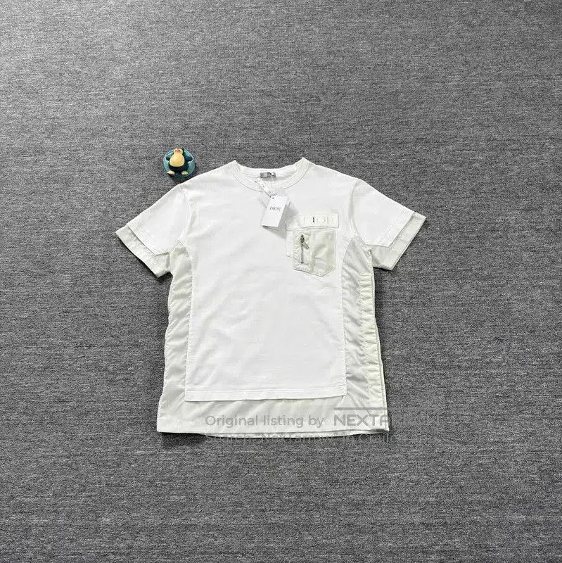 Dior Dior White Cotton Men's T-Shirt . Size US L / EU 52-54 / 3 - 1 Thumbnail