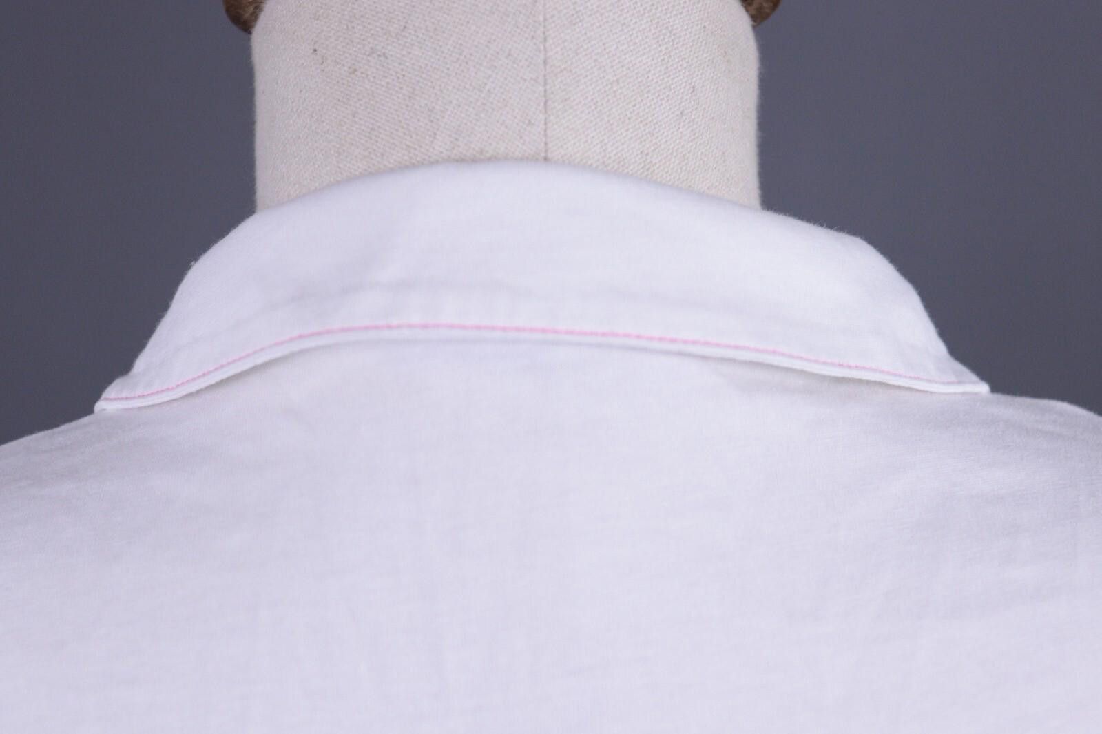Saint James Saint James Depuis 1889 White Henley Shirt Size I42 /US6 Size M / US 6-8 / IT 42-44 - 11 Thumbnail
