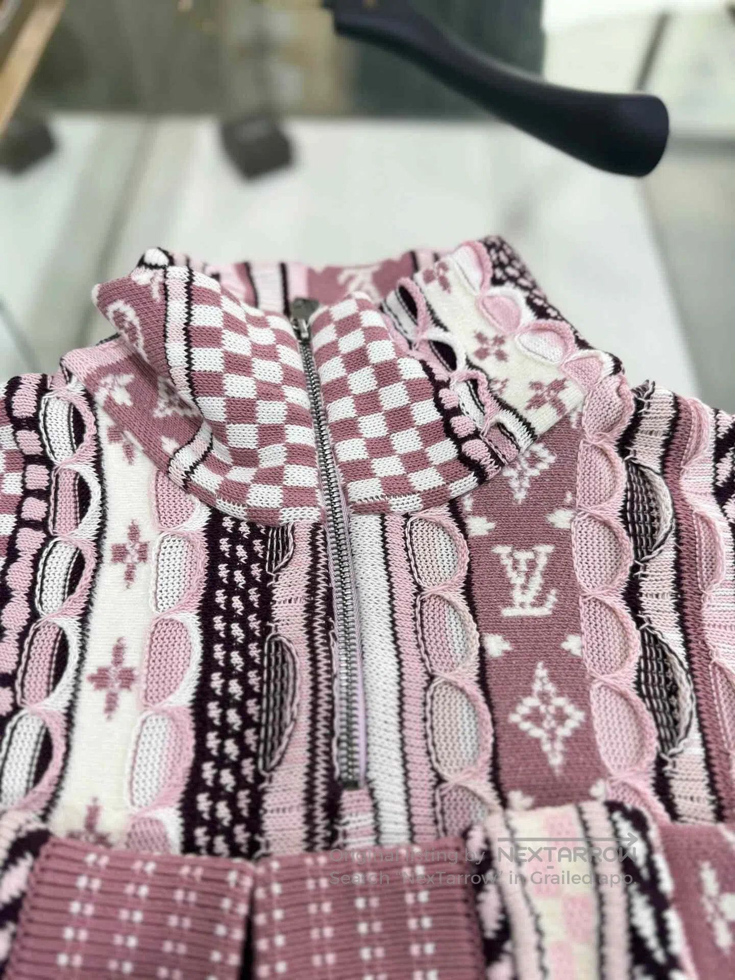 Louis Vuitton Louis Vuitton New 25 Knit Monogram Sweater L. Size US L / EU 52-54 / 3 - 6 Thumbnail