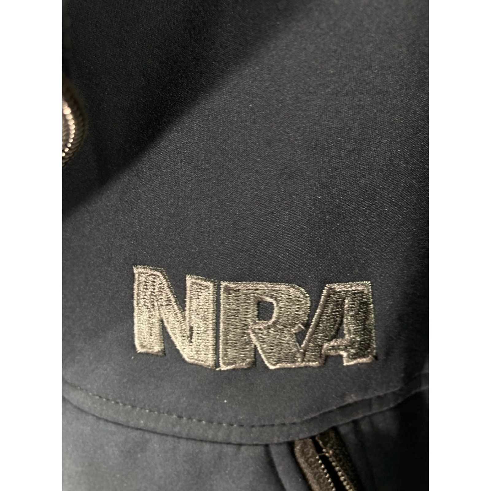 Vintage NRA Full Zip Work Jacket Mens XL Blue Soft Shell Jacket Size US XL / EU 56 / 4 - 5 Thumbnail