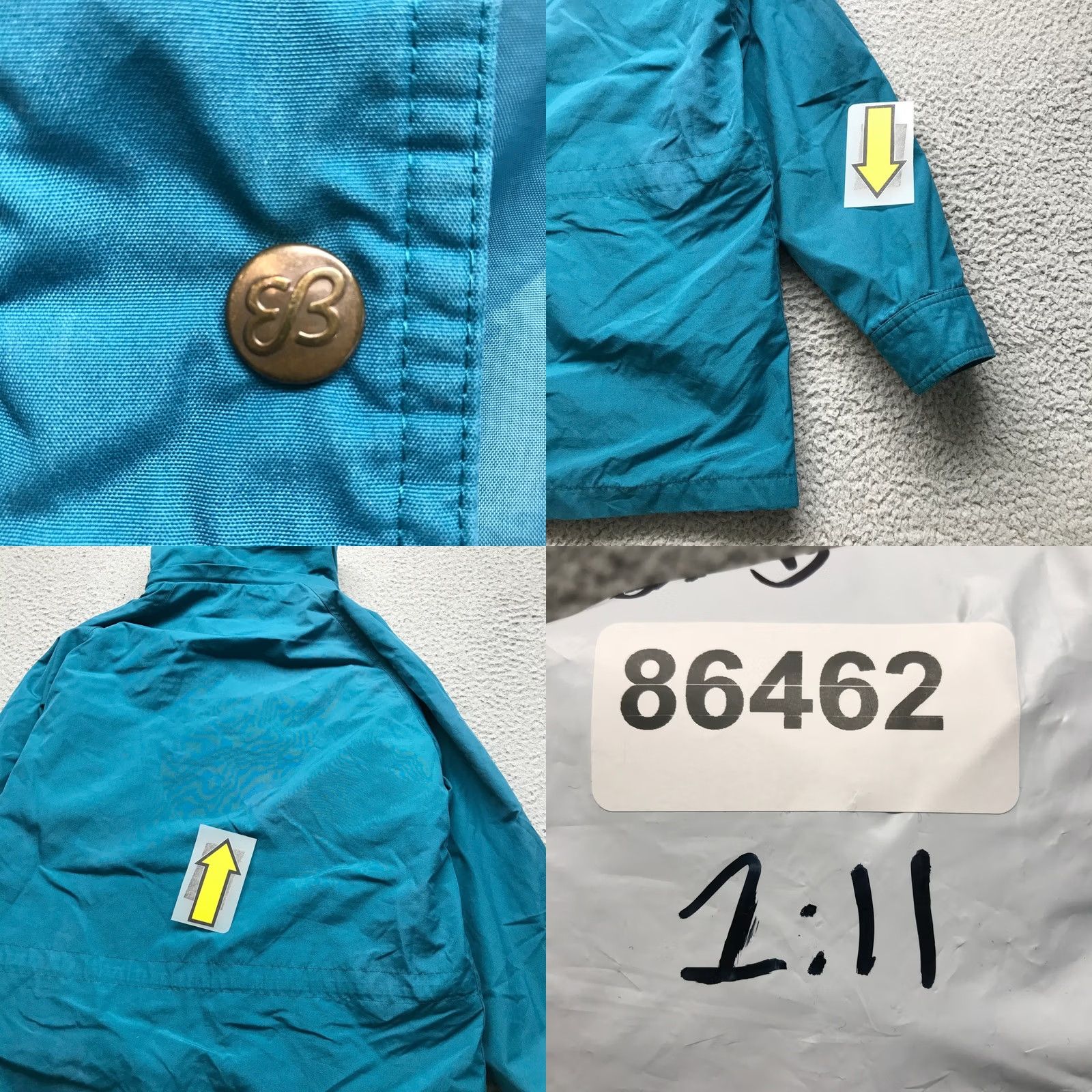 Eddie Bauer VINTAGE Eddie Bauer Parka Coat Jacket Wool Plaid Lined Teal Blue Womens Medium M Size M / US 6-8 / IT 42-44 - 8 Thumbnail