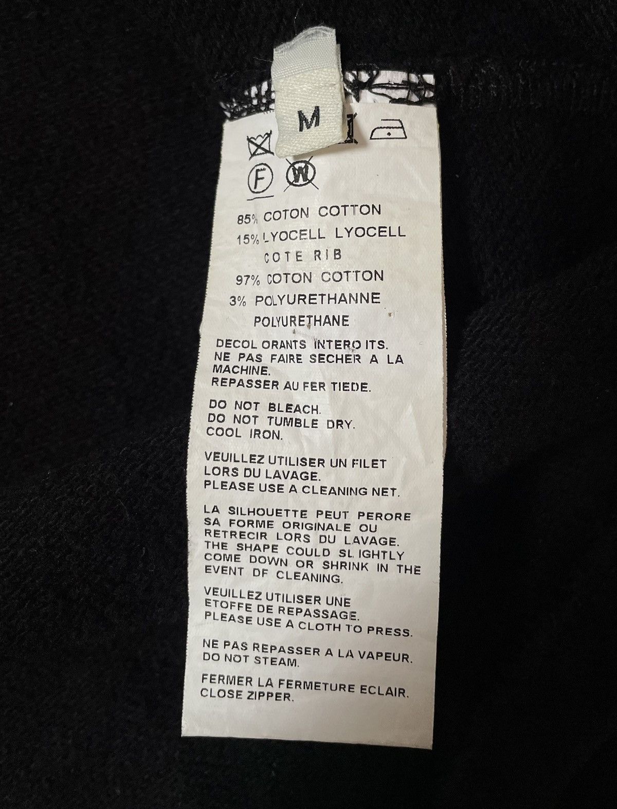 Yohji Yamamoto TAX FREE 🇺🇸 yohji yamamoto yohji’s people back zip hoodie Size US M / EU 48-50 / 2 - 4 Thumbnail