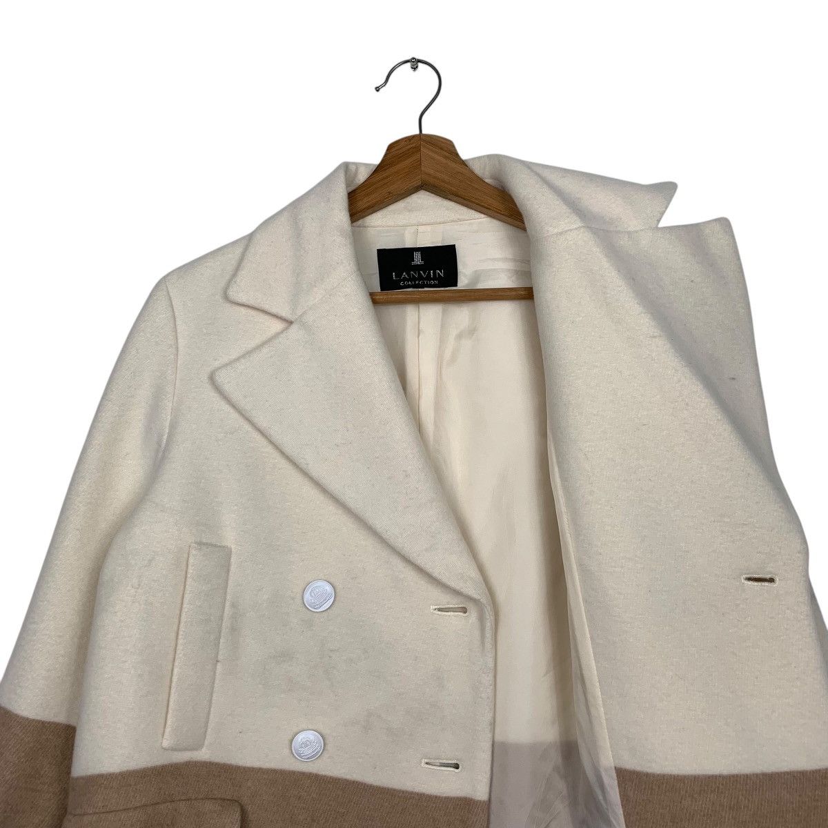 Lanvin Lanvin Double Breasted Jacket Size S / US 4 / IT 40 - 10 Thumbnail