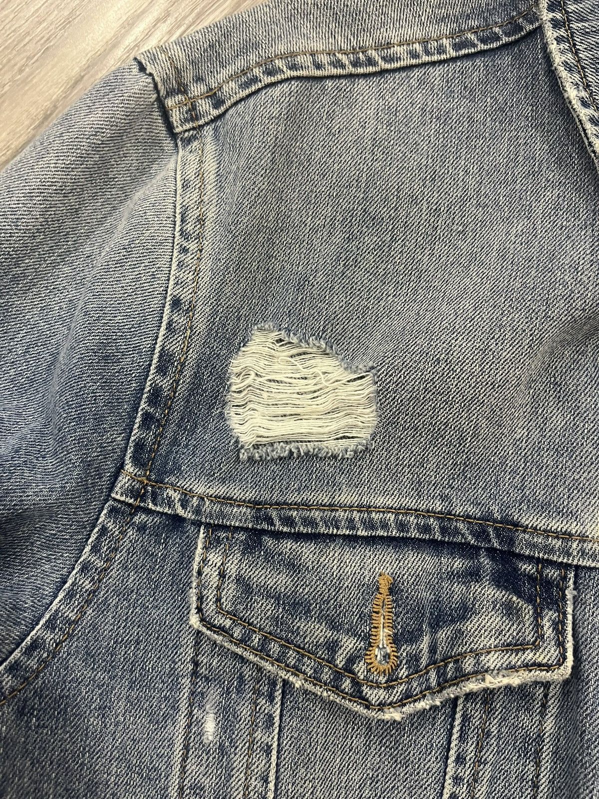 Topman TOPMAN men’s denim jacket Size US M / EU 48-50 / 2 - 10 Thumbnail