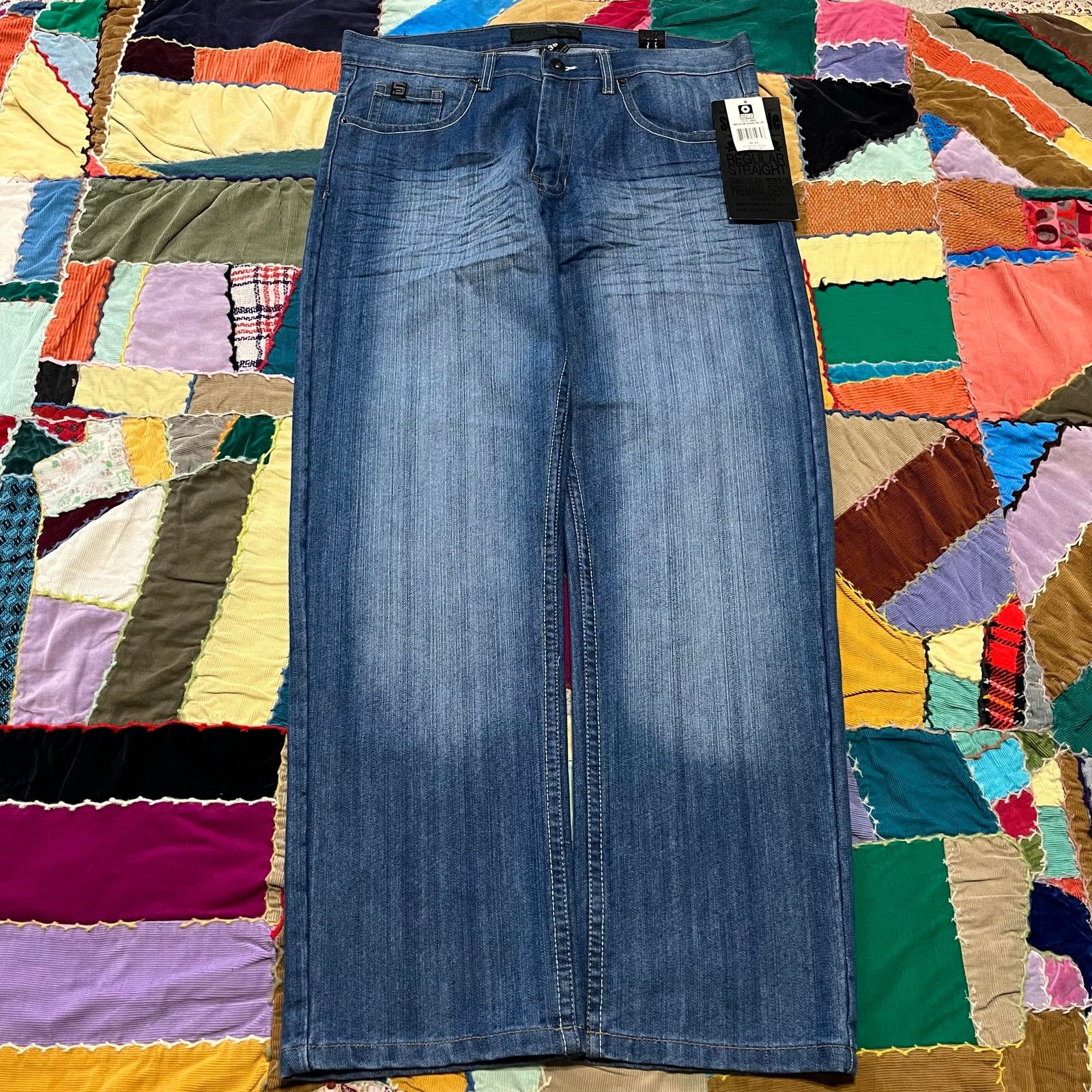 Southpole Y2K Southpole Acid Washed Loose Fit Blue Jeans 36Wx31L Size US 36 / EU 52 - 1 Thumbnail